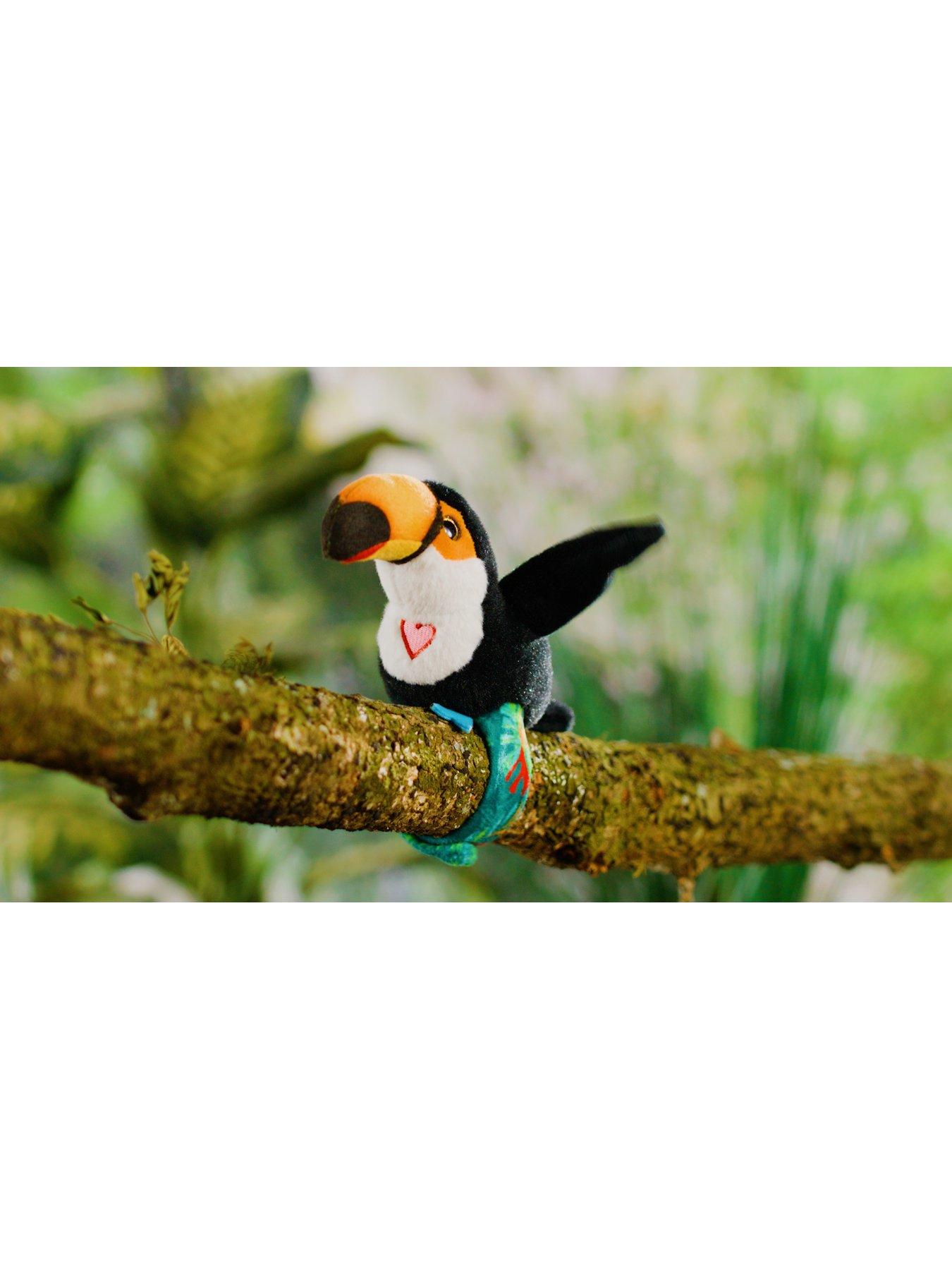 Image 3 of 4 of Happy Yappers Toucan Interactive Soft Toy