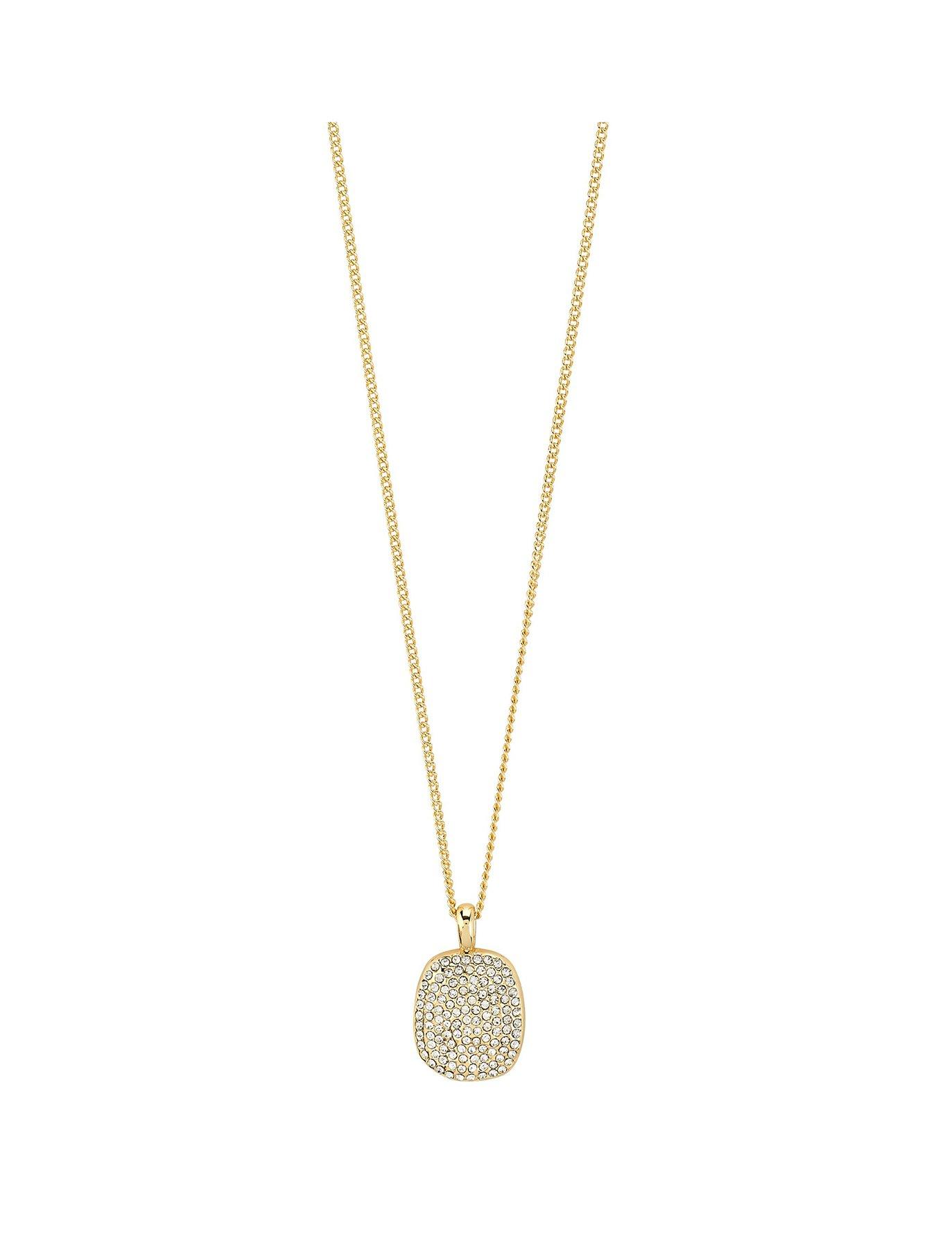  image of pilgrim-ember-necklace-gold-plated