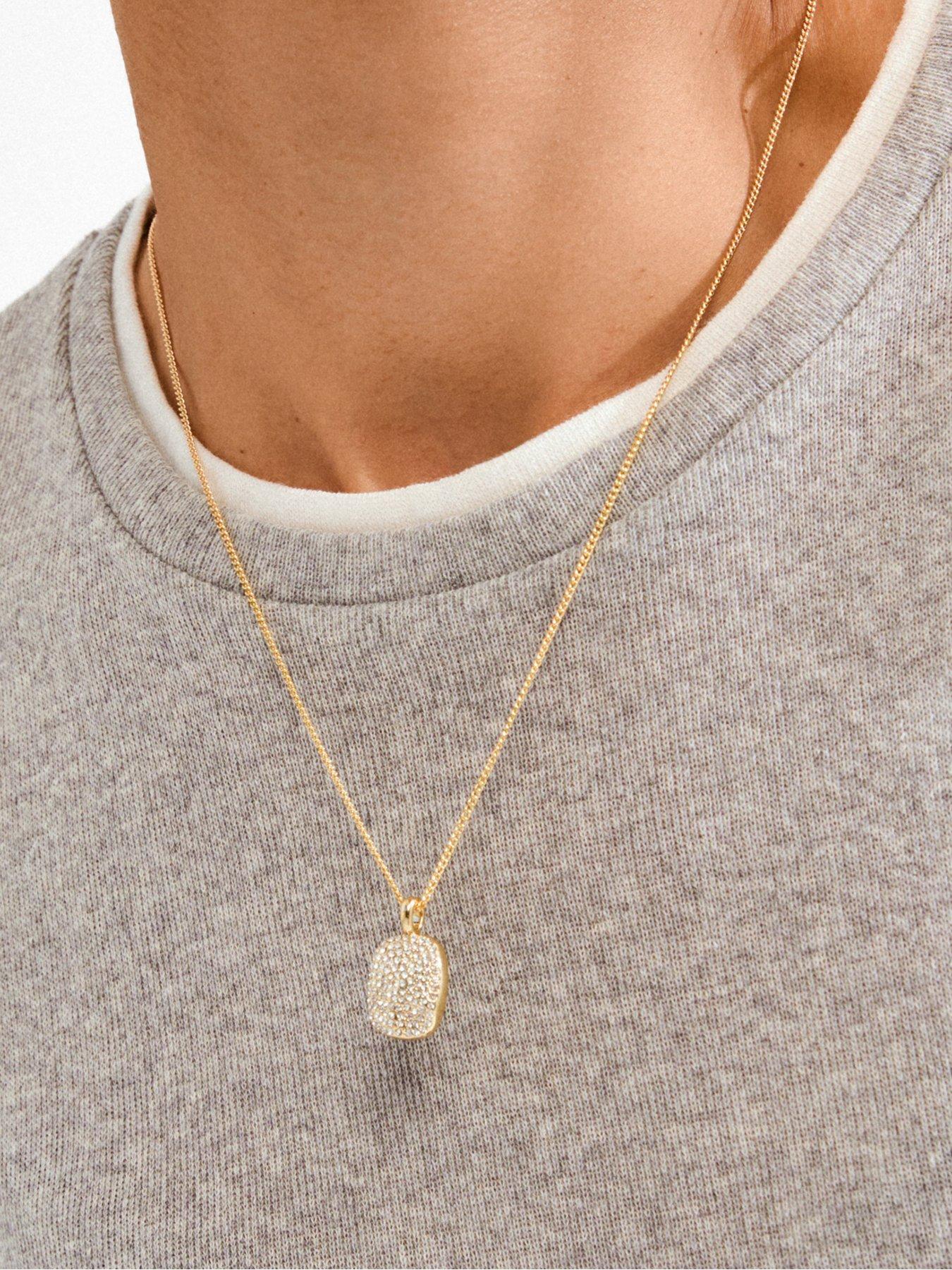  image of pilgrim-ember-necklace-gold-plated