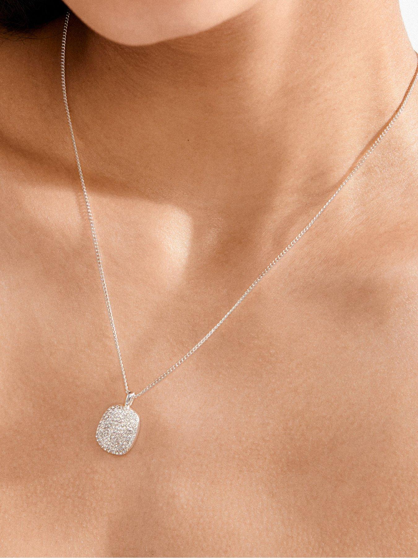 Pilgrim EMBER necklace silver-plated