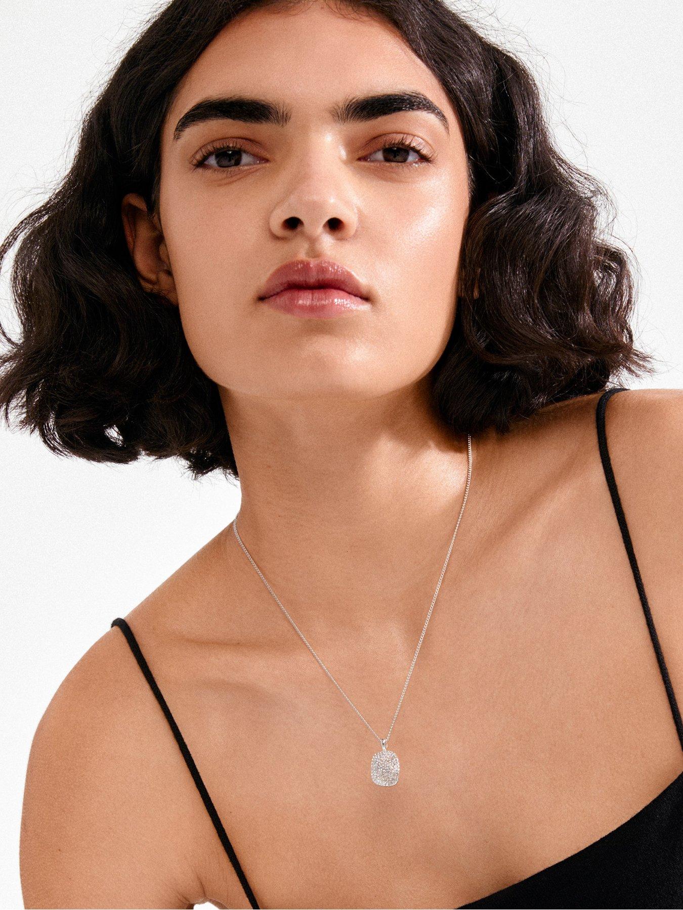 Image 3 of 4 of Pilgrim EMBER necklace silver-plated