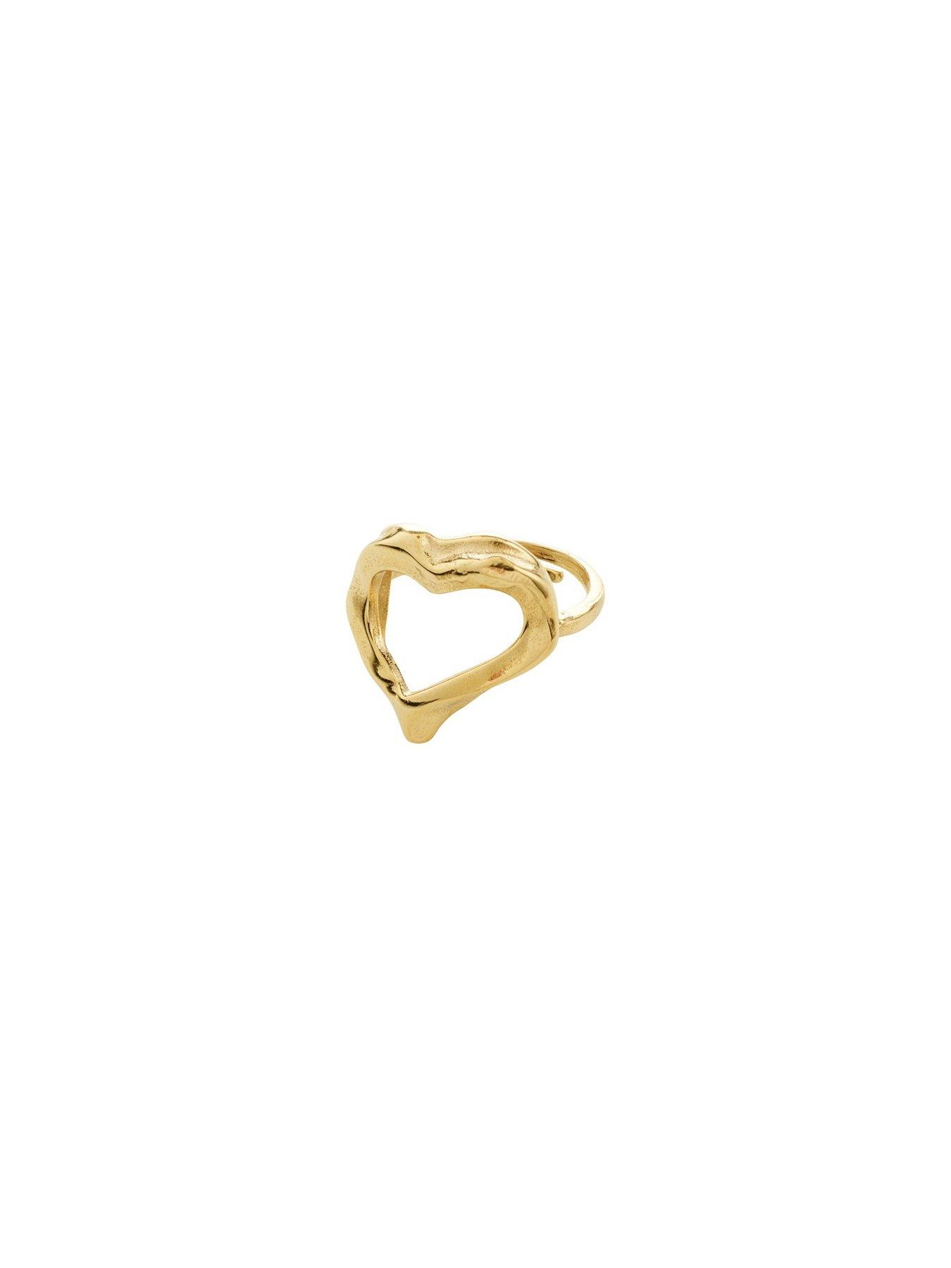 Image 3 of 4 of Pilgrim IRIS ring gold-plated