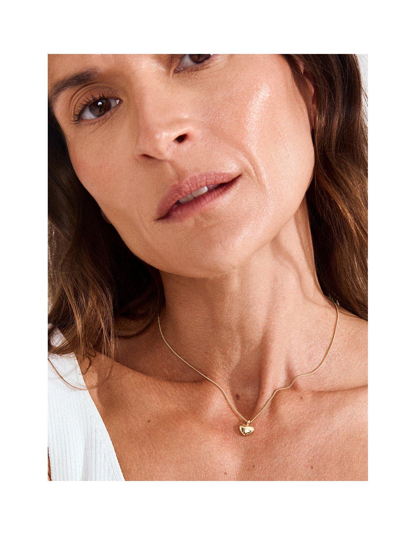  image of pilgrim-arin-necklace-gold-plated