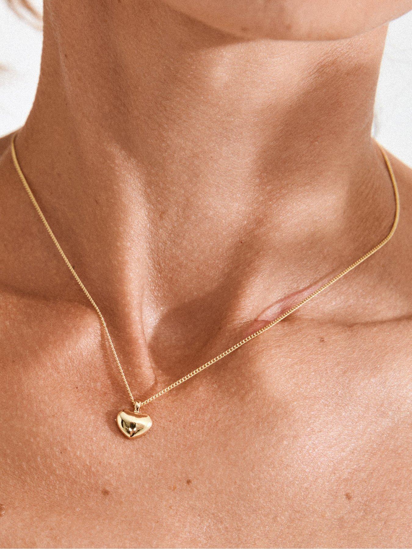 image of pilgrim-arin-necklace-gold-plated