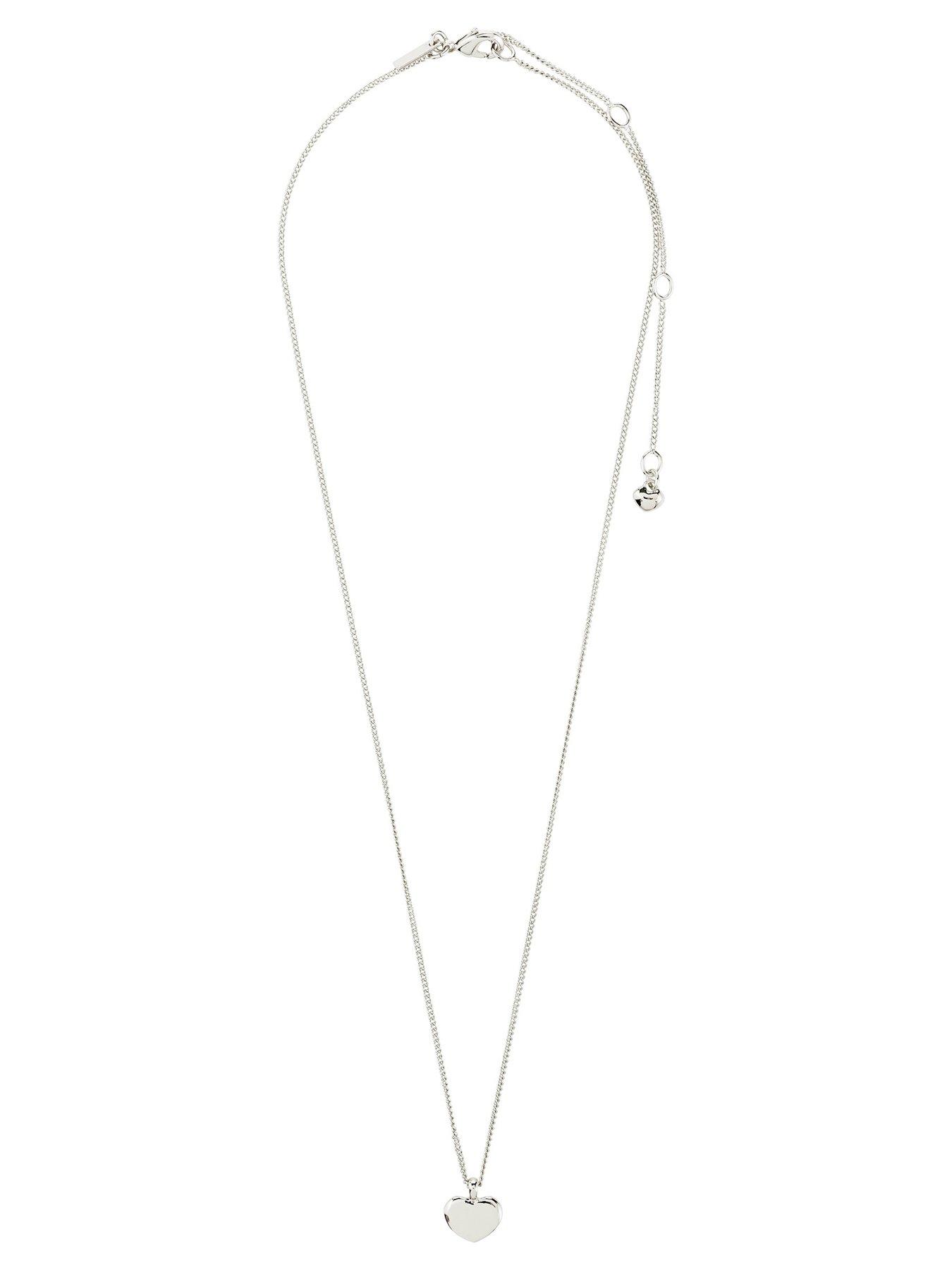  image of pilgrim-arin-necklace-silver-plated