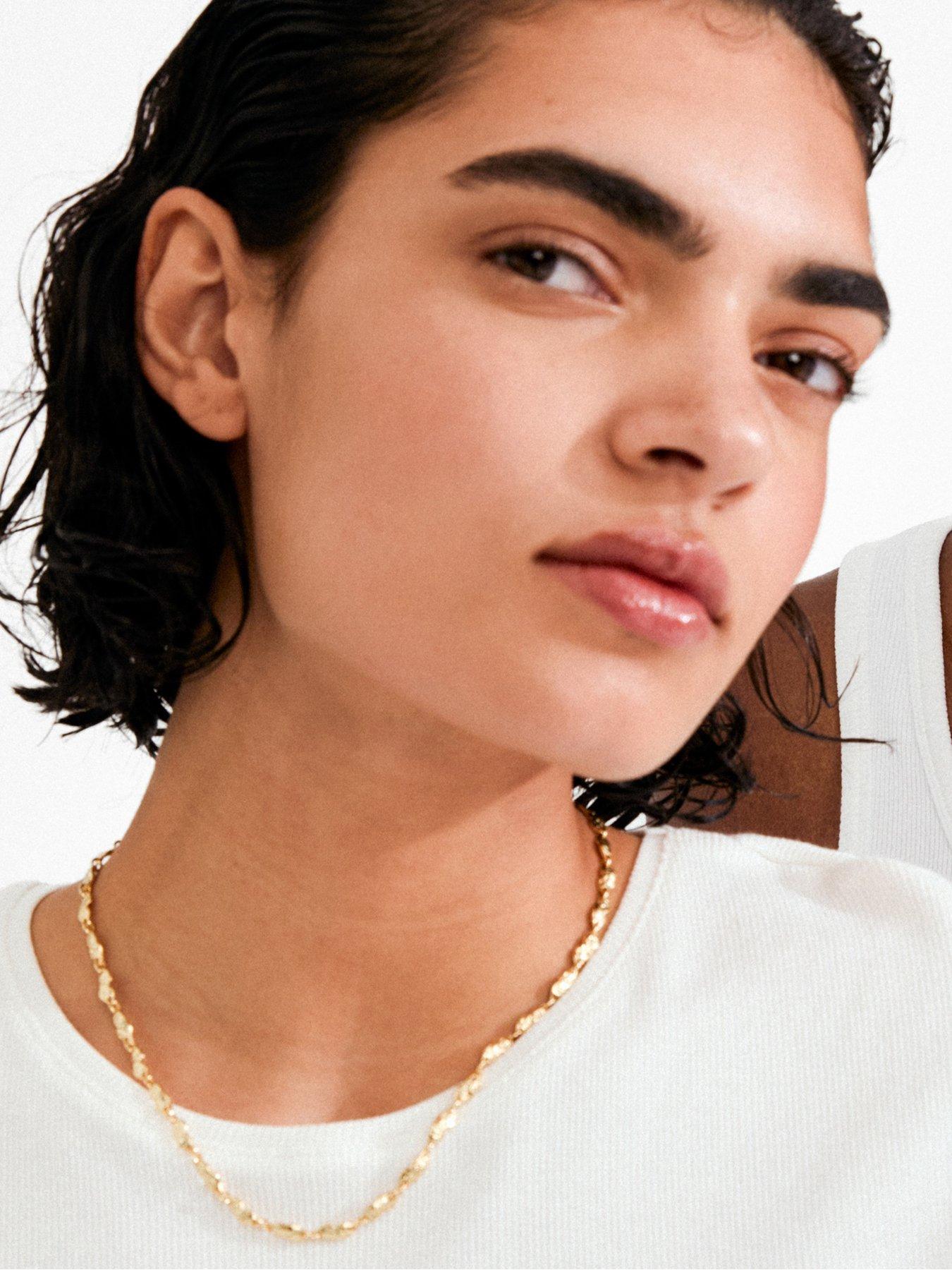  image of pilgrim-eliyah-necklace-gold-plated
