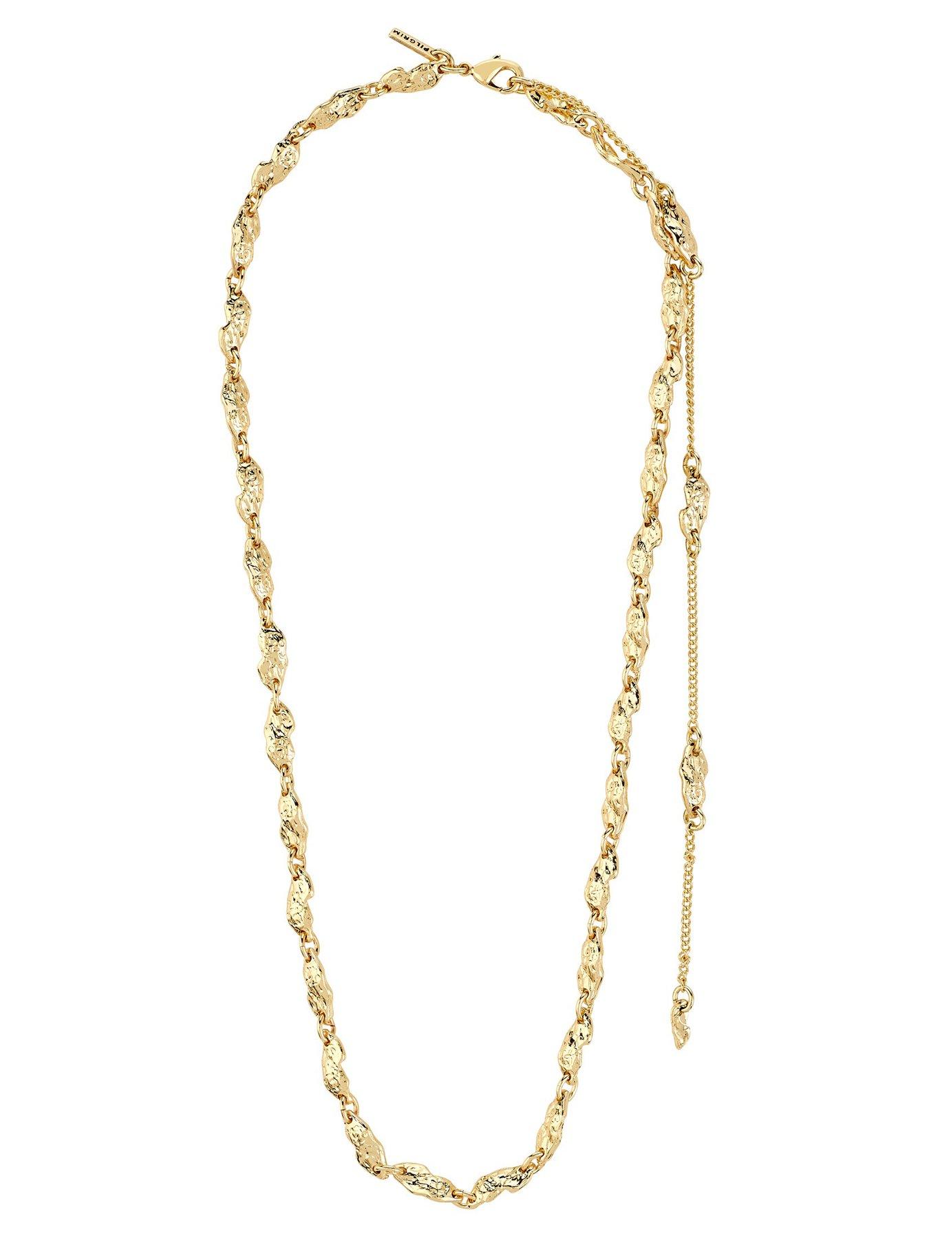  image of pilgrim-eliyah-necklace-gold-plated