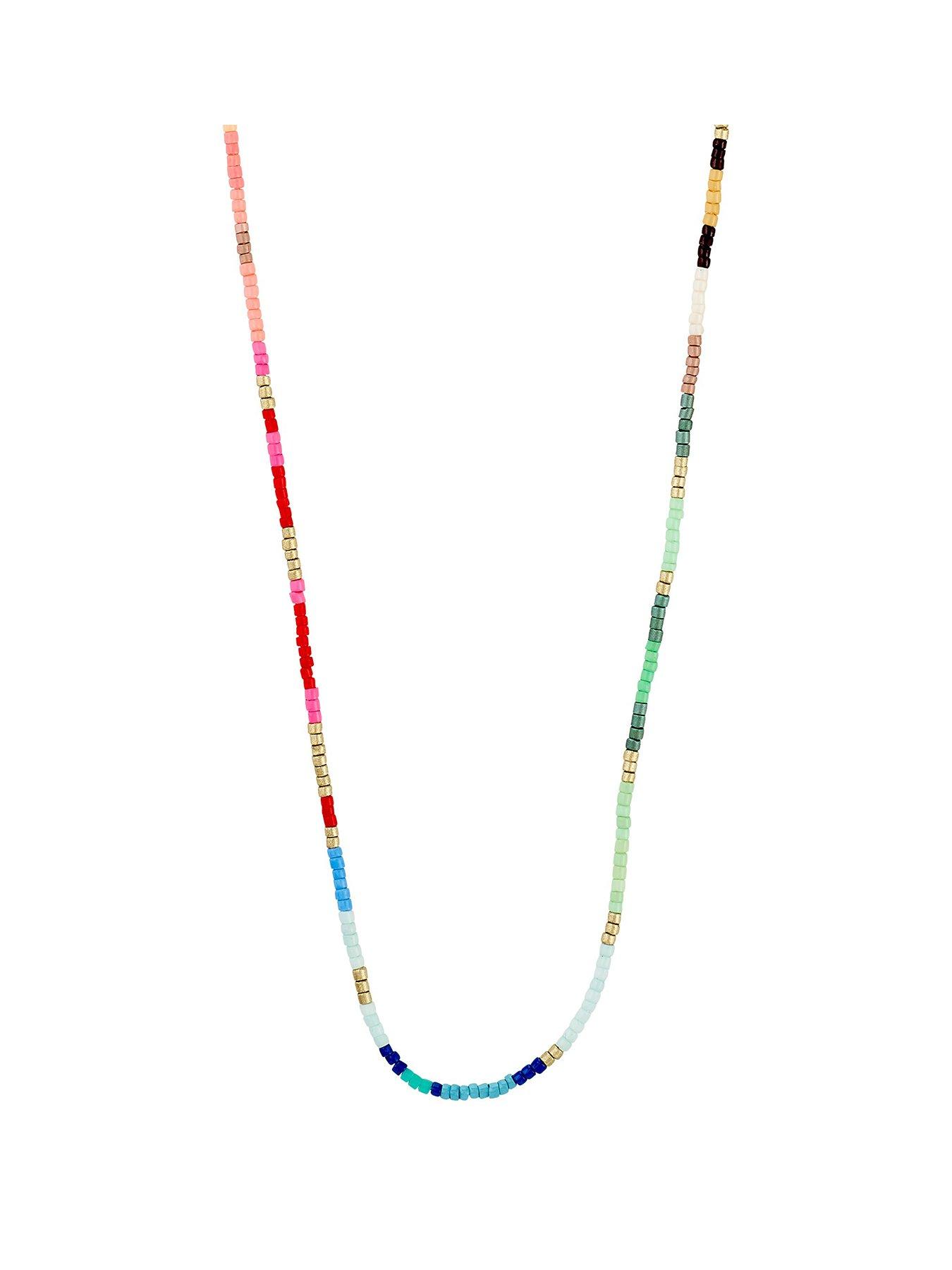 Image 1 of 7 of Pilgrim ALISON necklace multi, gold-plated