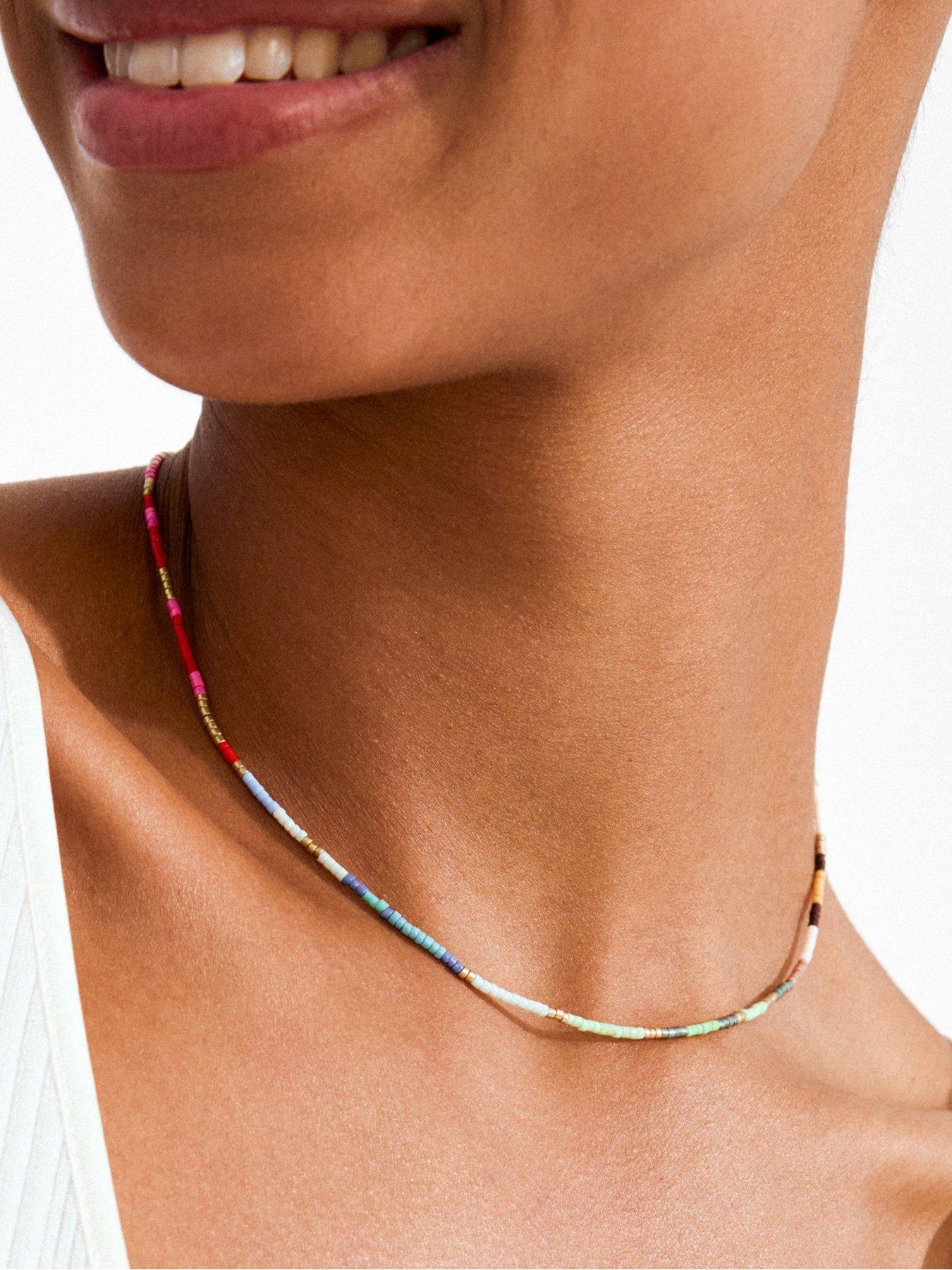 Image 2 of 7 of Pilgrim ALISON necklace multi, gold-plated