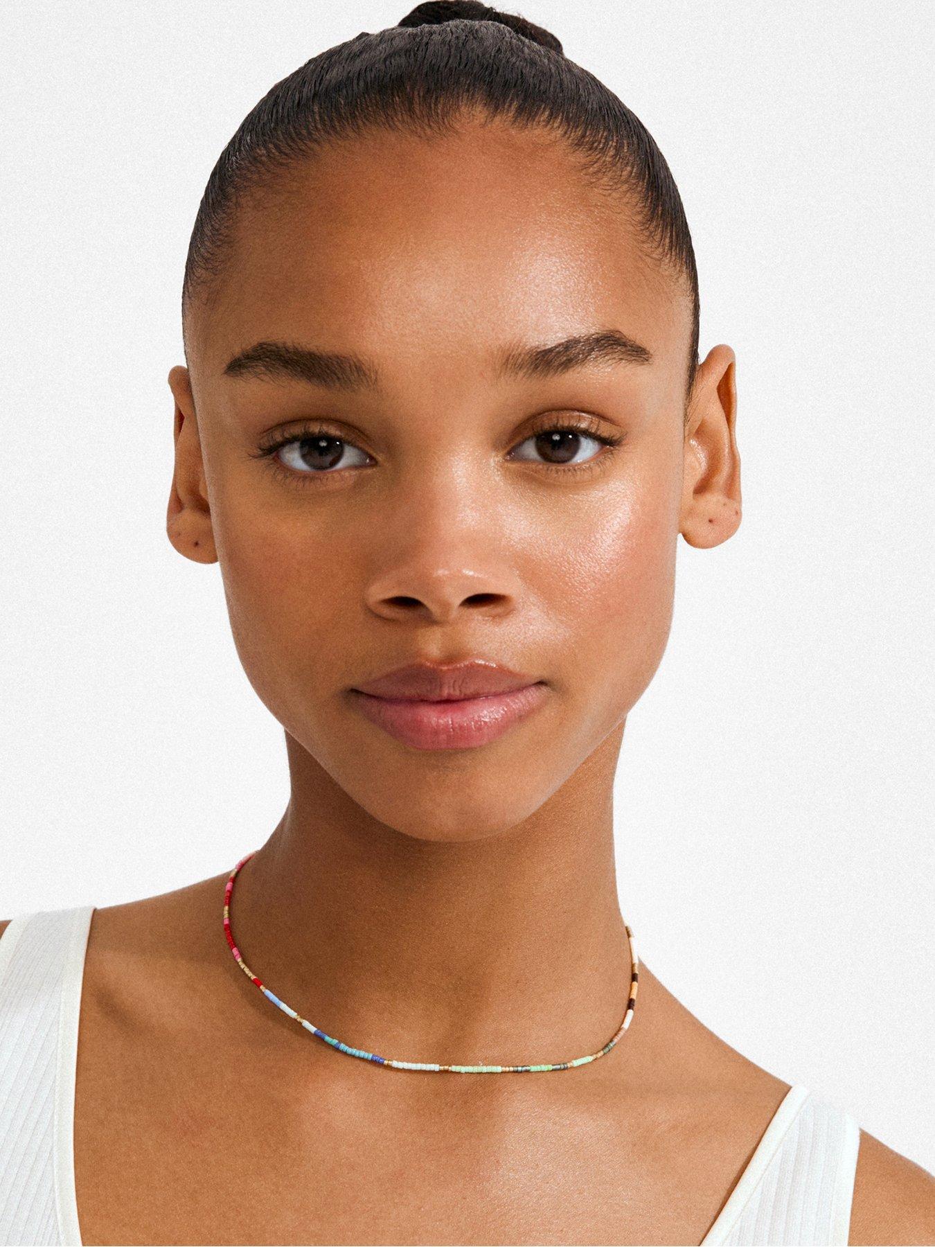 Image 3 of 7 of Pilgrim ALISON necklace multi, gold-plated