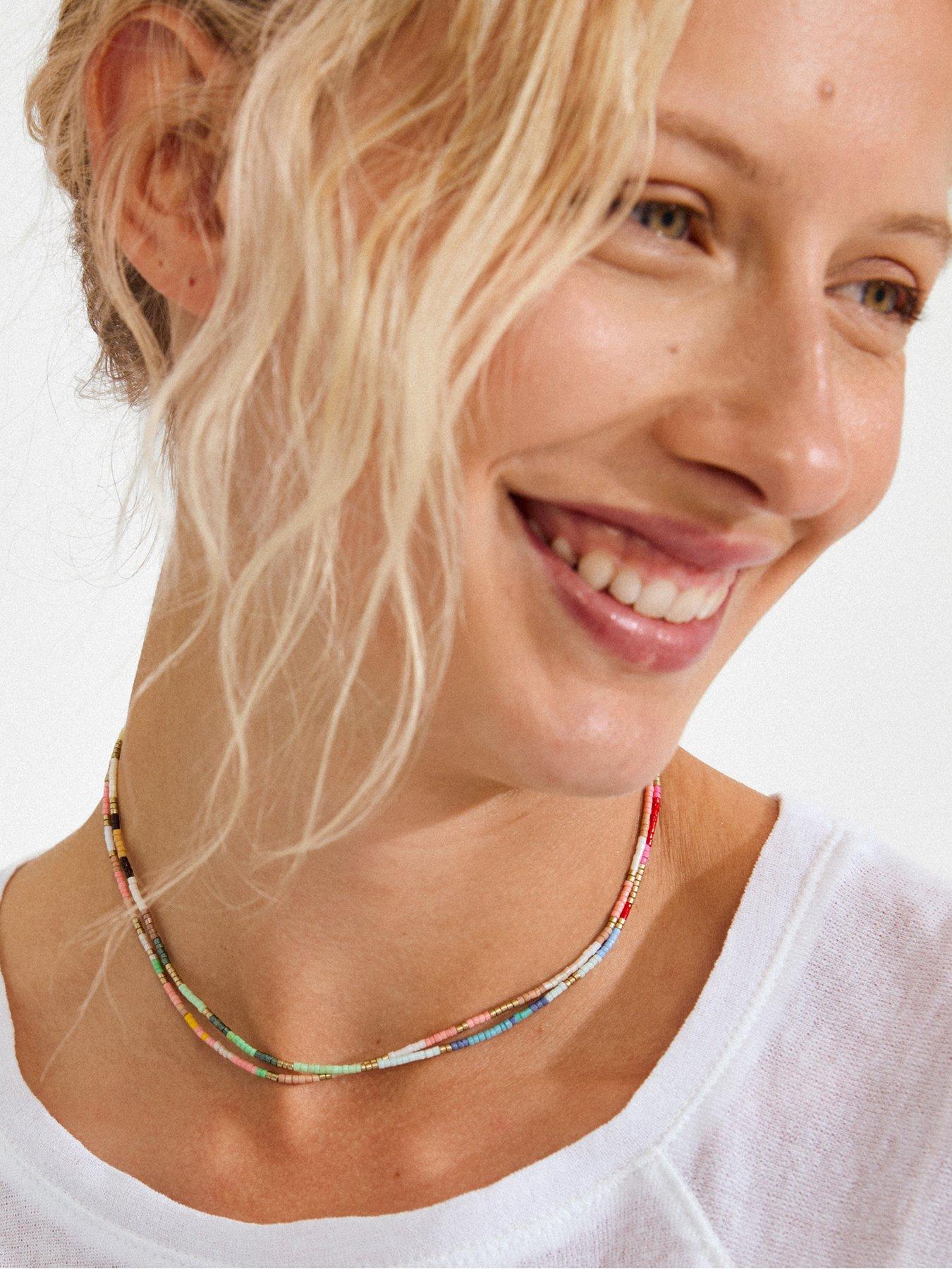 Image 6 of 7 of Pilgrim ALISON necklace multi, gold-plated