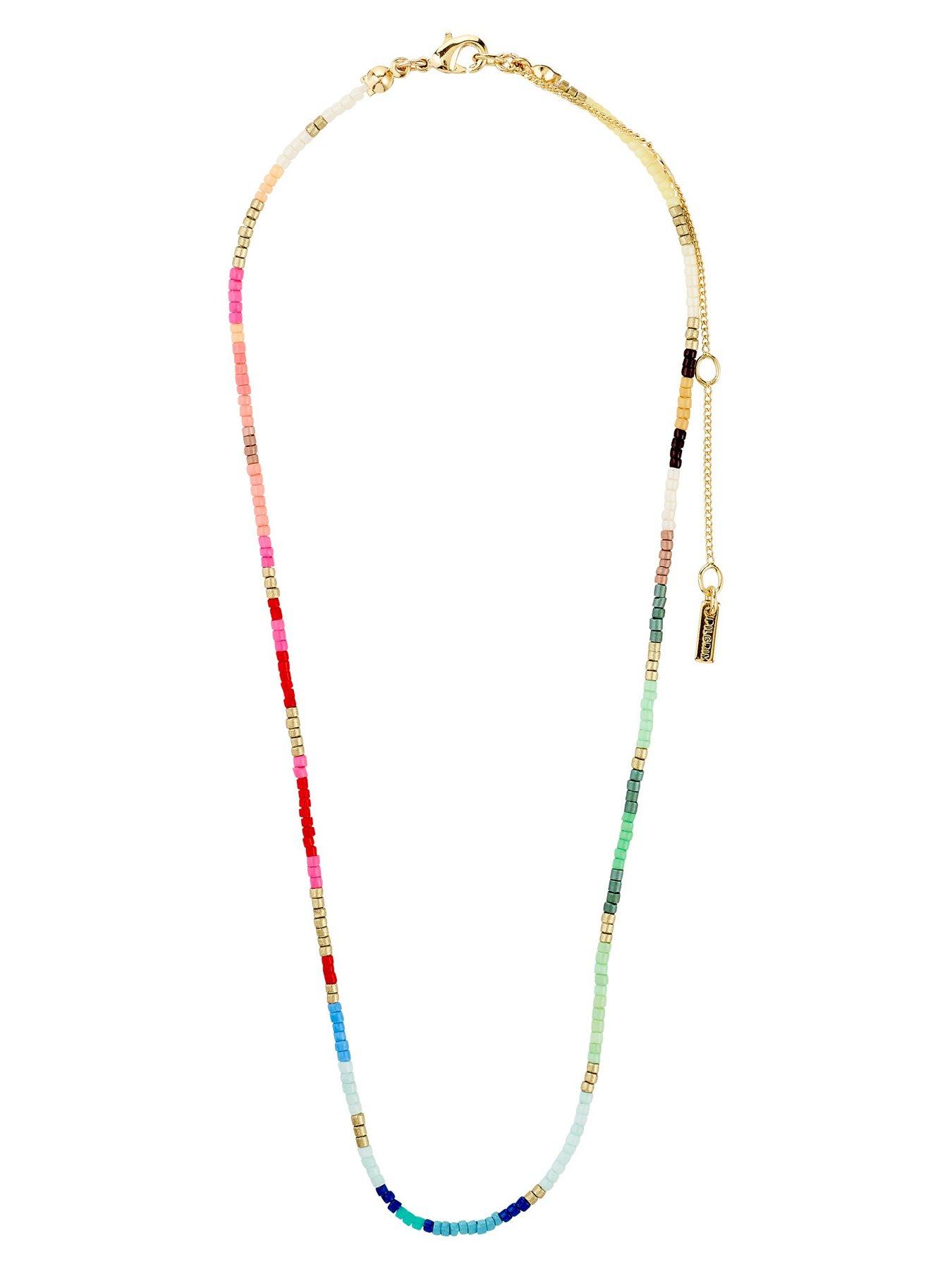 Image 7 of 7 of Pilgrim ALISON necklace multi, gold-plated