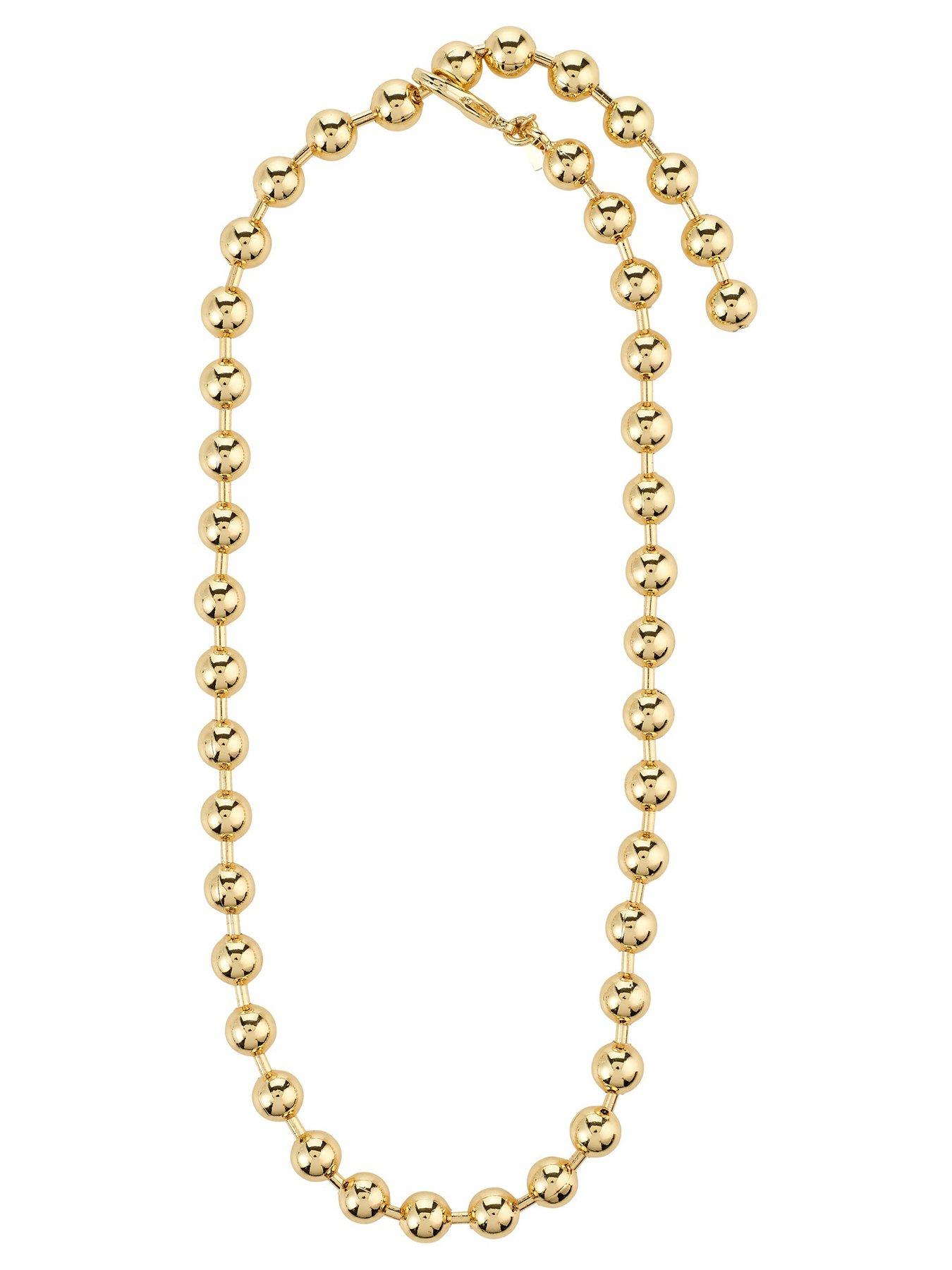  image of pilgrim-air-necklace-gold-plated
