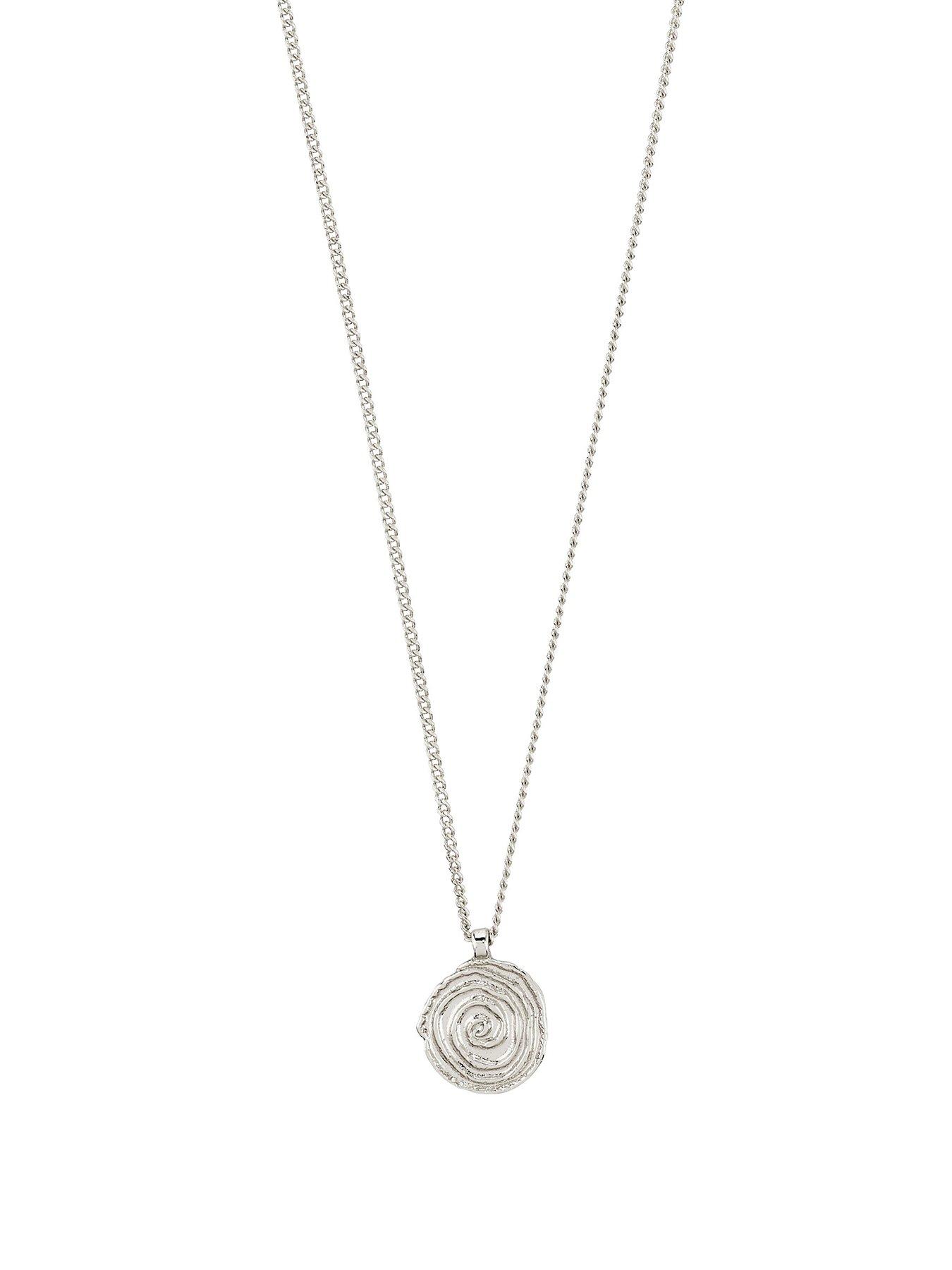 Image 1 of 5 of Pilgrim AIR necklace silver-plated
