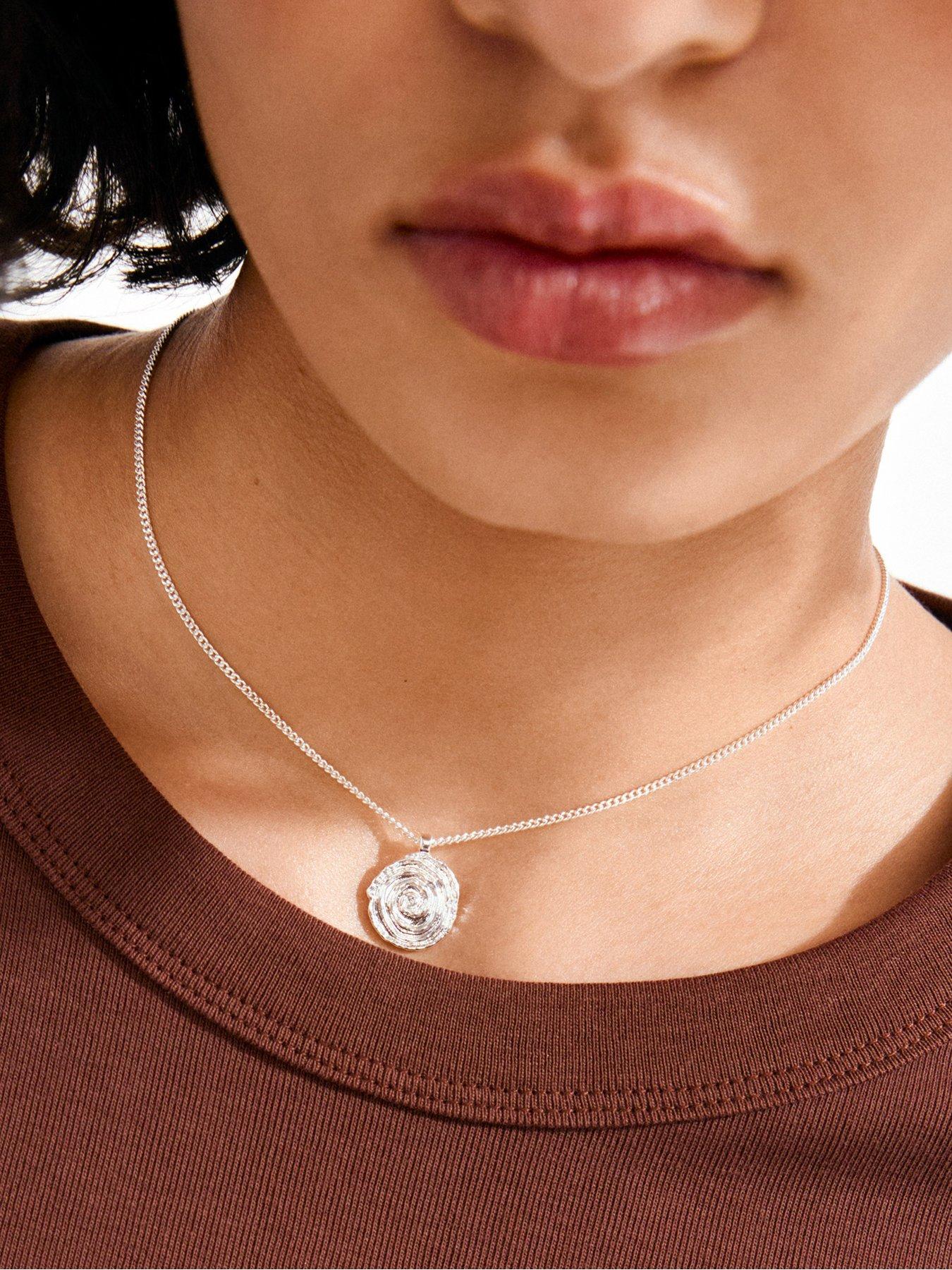 Image 4 of 5 of Pilgrim AIR necklace silver-plated