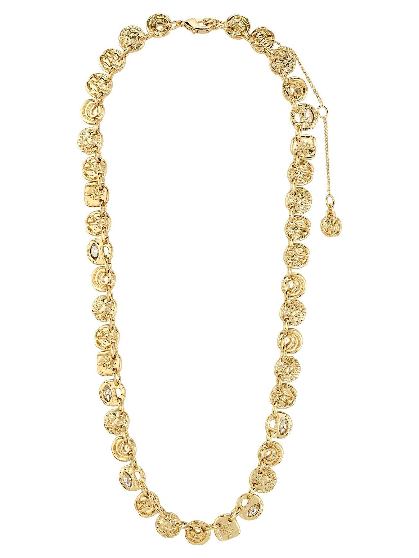 Image 6 of 6 of Pilgrim FIRE necklace gold-plated