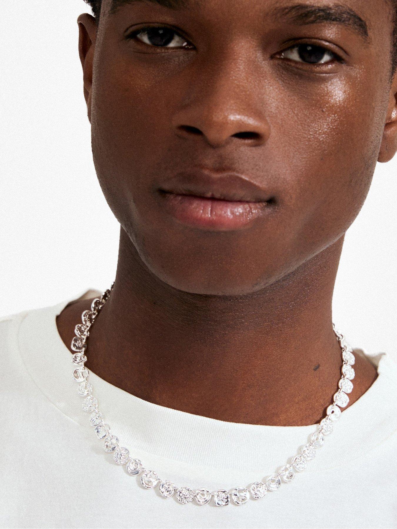  image of pilgrim-fire-necklace-silver-plated