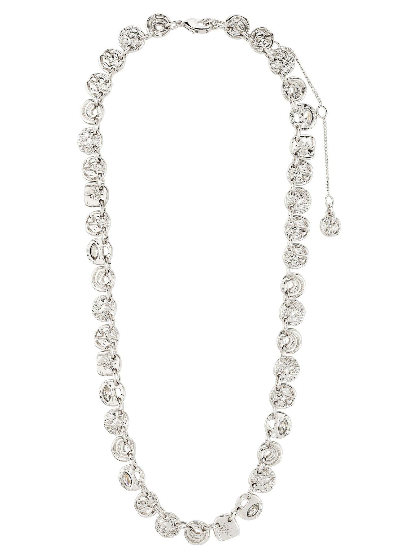  image of pilgrim-fire-necklace-silver-plated