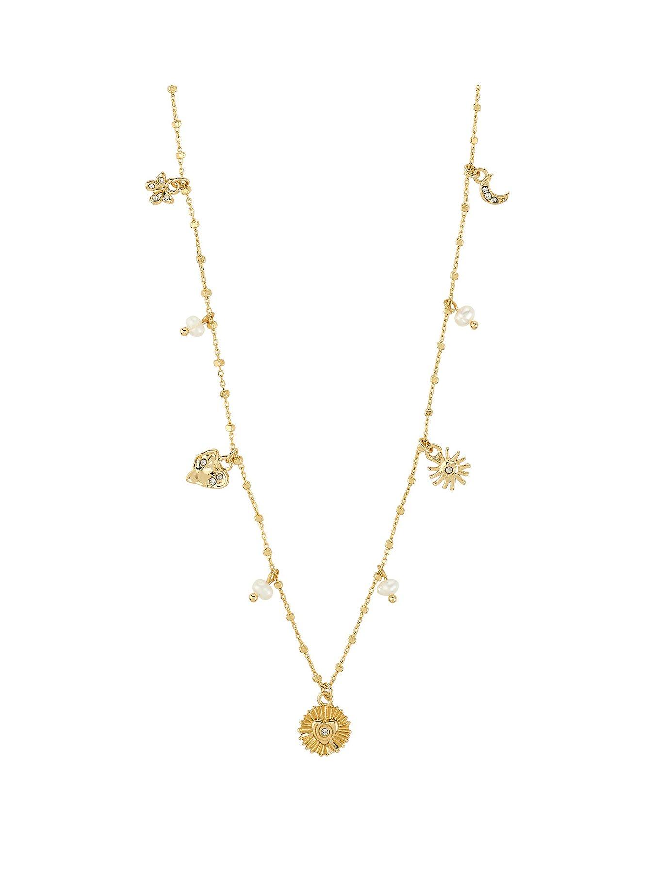  image of pilgrim-mylan-necklace-gold-plated