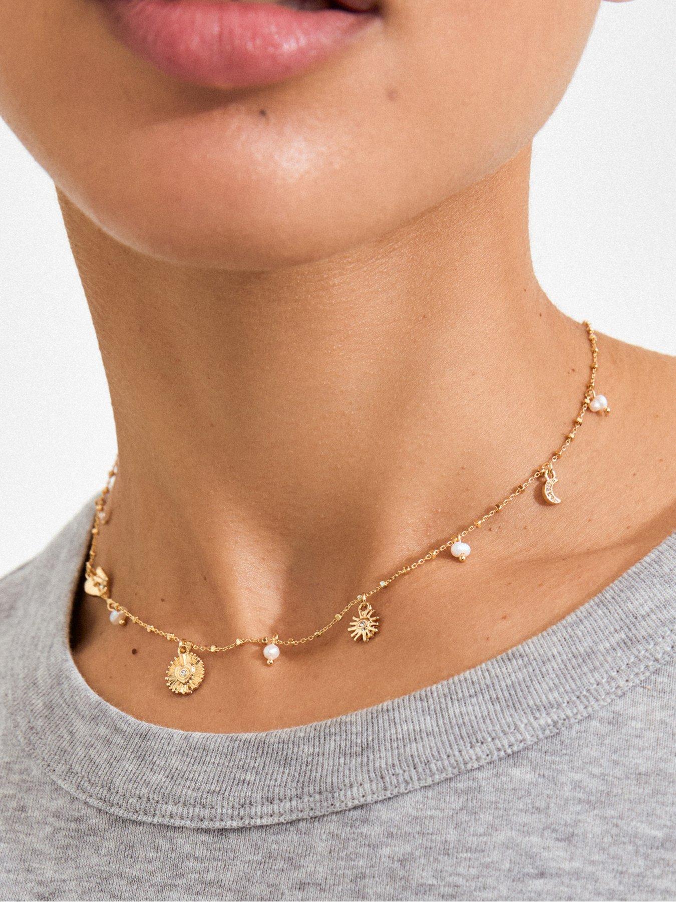  image of pilgrim-mylan-necklace-gold-plated