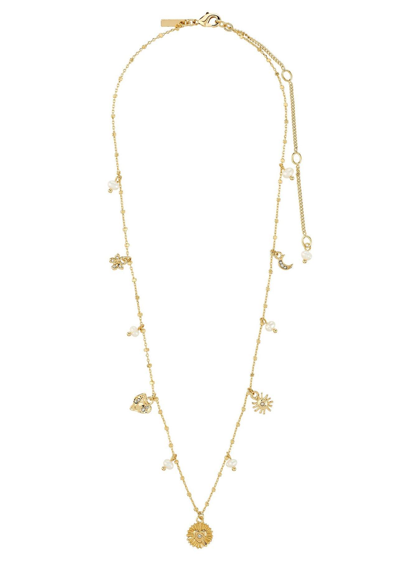  image of pilgrim-mylan-necklace-gold-plated