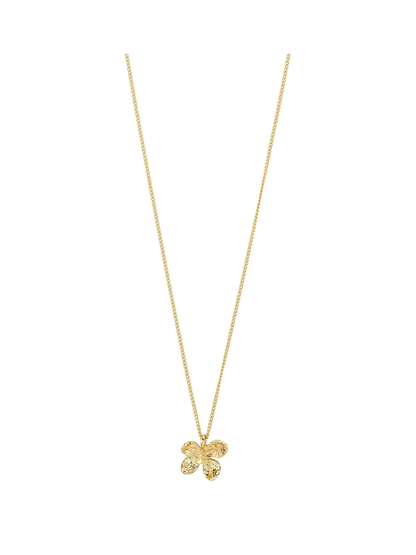  image of pilgrim-ajani-necklace-gold-plated