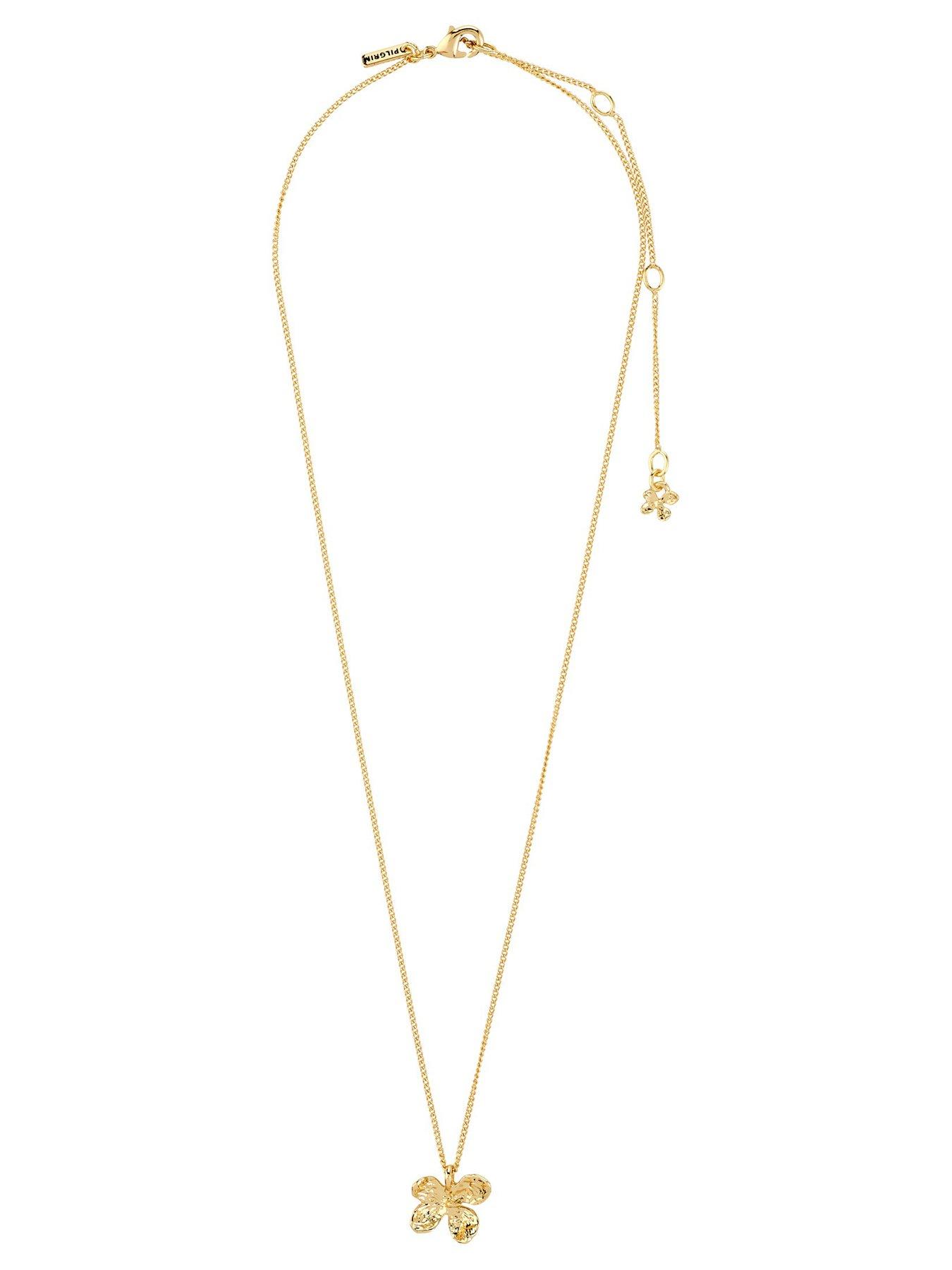  image of pilgrim-ajani-necklace-gold-plated