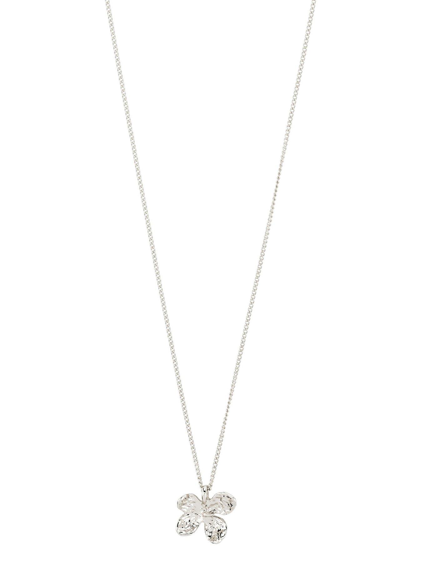  image of pilgrim-ajani-necklace-silver-plated