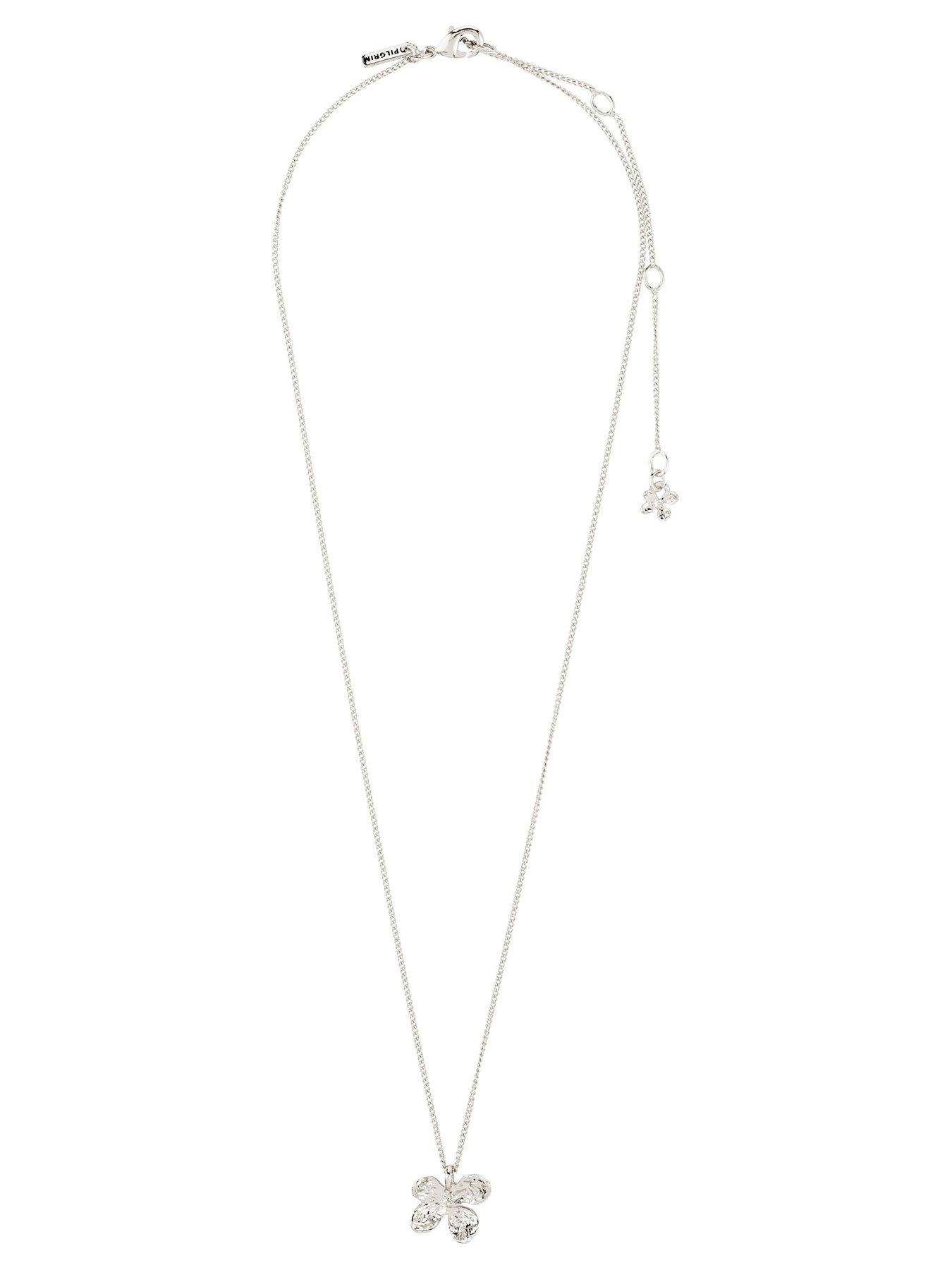  image of pilgrim-ajani-necklace-silver-plated