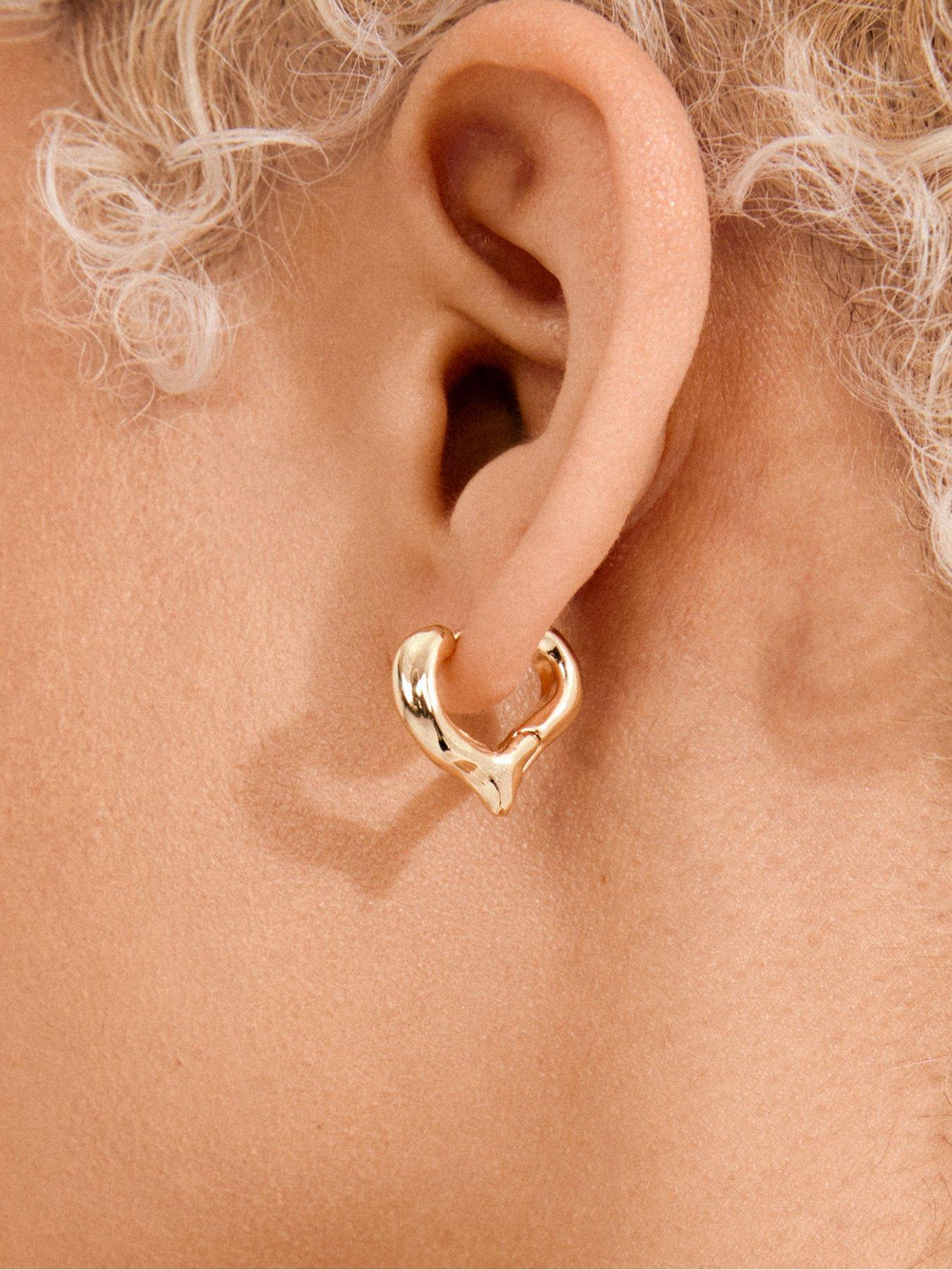  image of pilgrim-iris-earrings-gold-plated