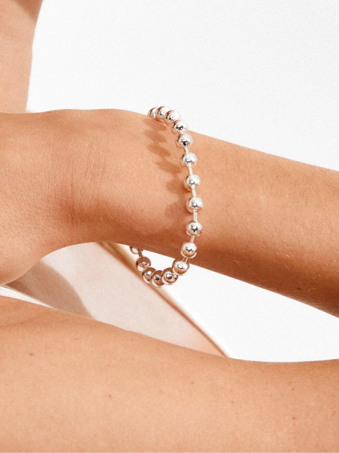 Image 4 of 4 of Pilgrim AIR bracelet silver-plated