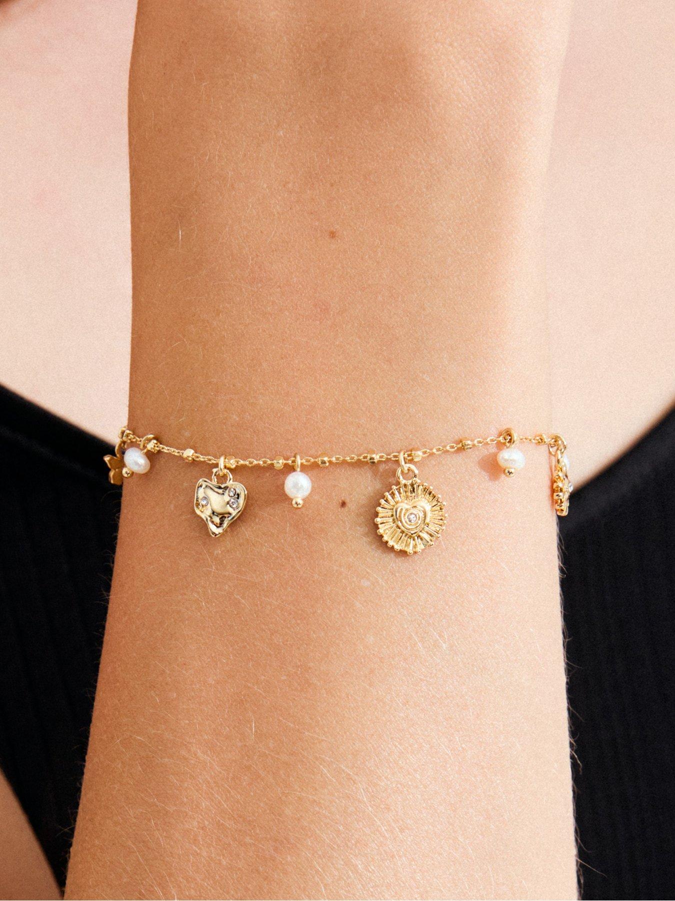  image of pilgrim-mylan-bracelet-gold-plated