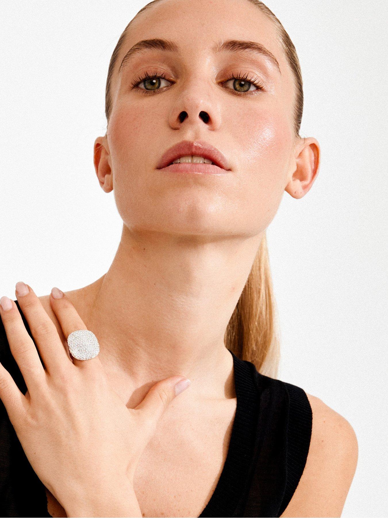 image of pilgrim-ember-ring-silver-plated