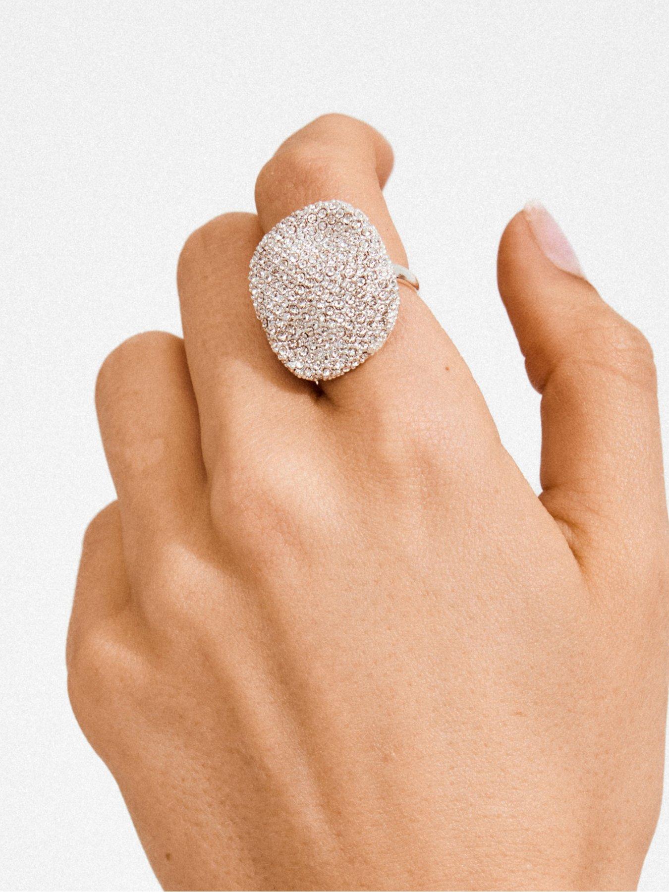 image of pilgrim-ember-ring-silver-plated