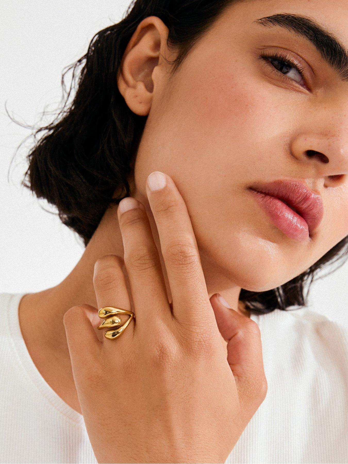 Image 4 of 4 of Pilgrim JENNINGS ring gold-plated