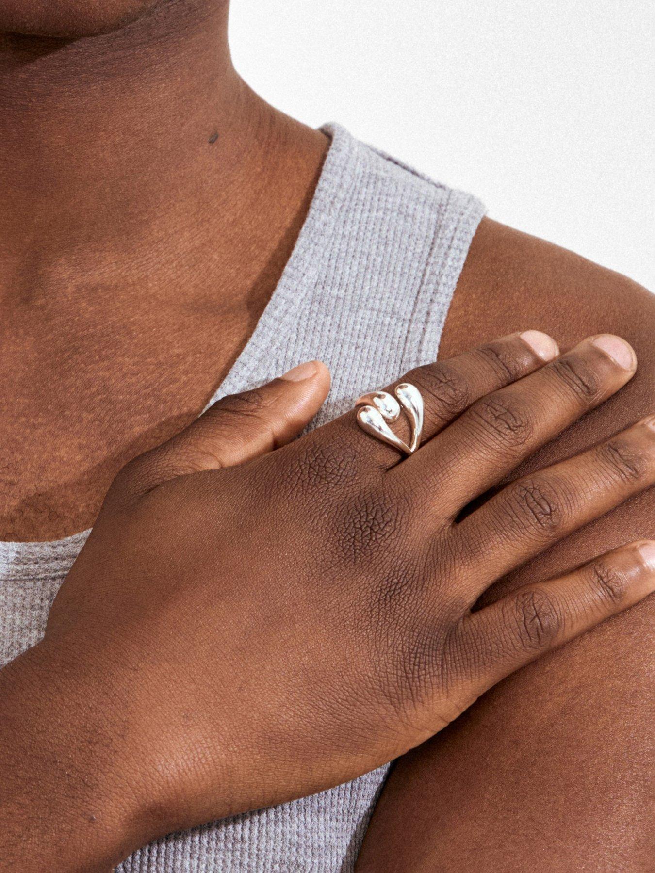  image of pilgrim-jennings-ring-silver-plated