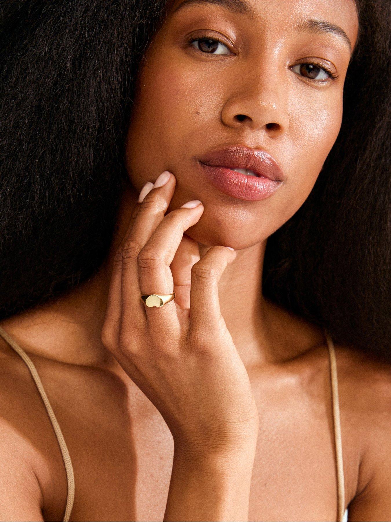 Image 1 of 4 of Pilgrim Arin - ring gold-plated