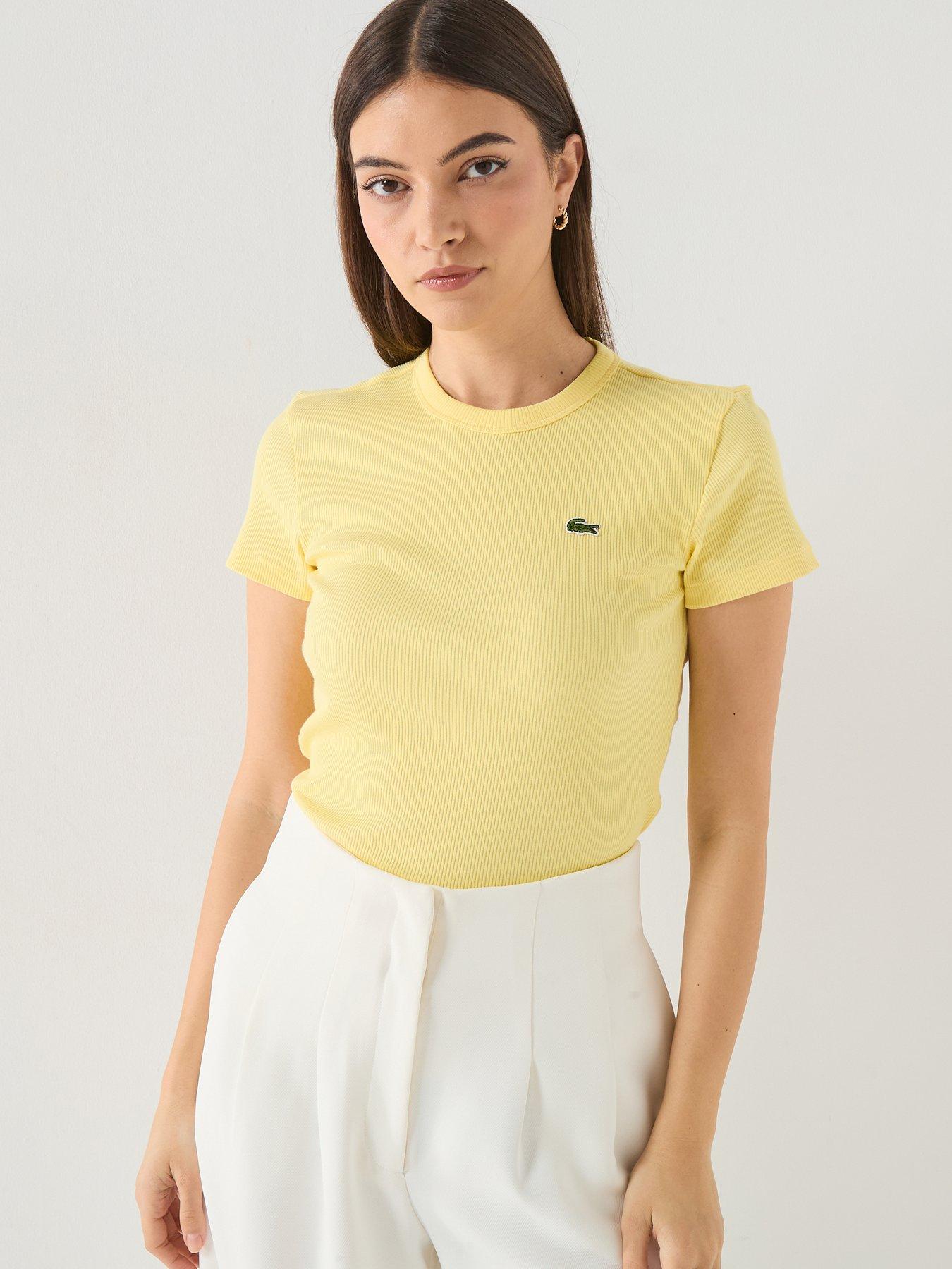 Lacoste Logo T-Shirt - Yellow
