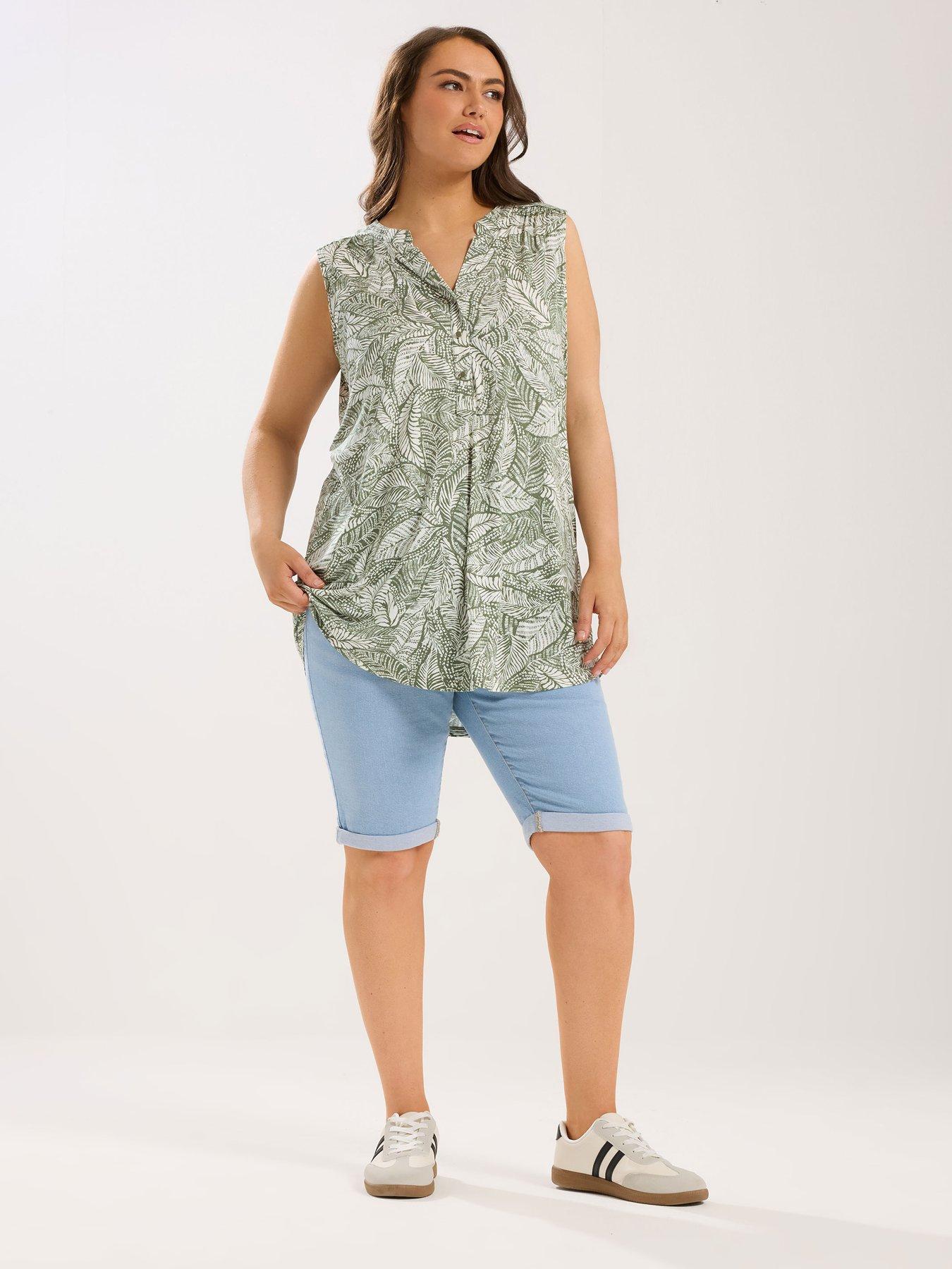  image of yours-curve-sleeveless-blouse