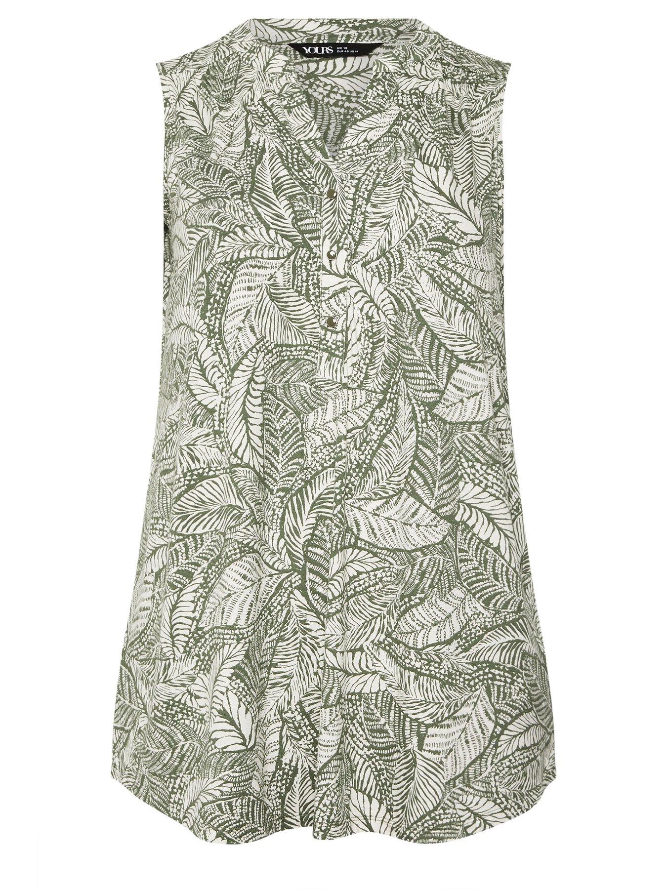  image of yours-curve-sleeveless-blouse
