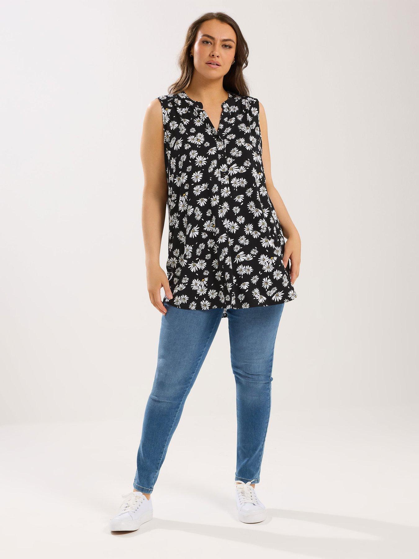  image of yours-curve-sleeveless-blouse