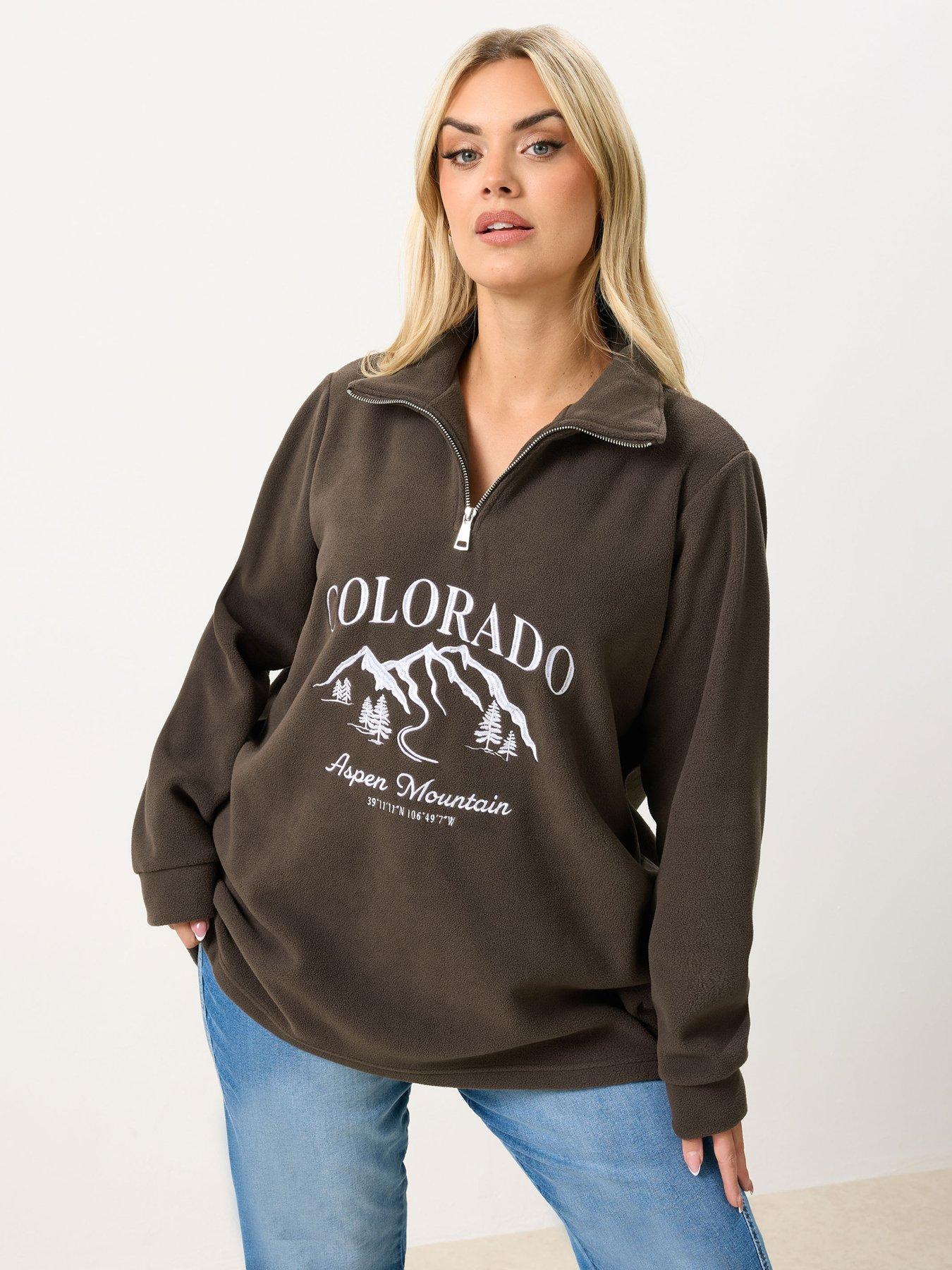 yours-curve-half-zip-colorado-fleece