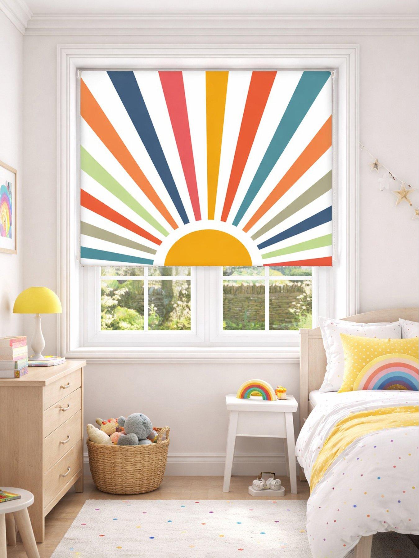 The Very Collection Painted Sun Roller Blind 60x160