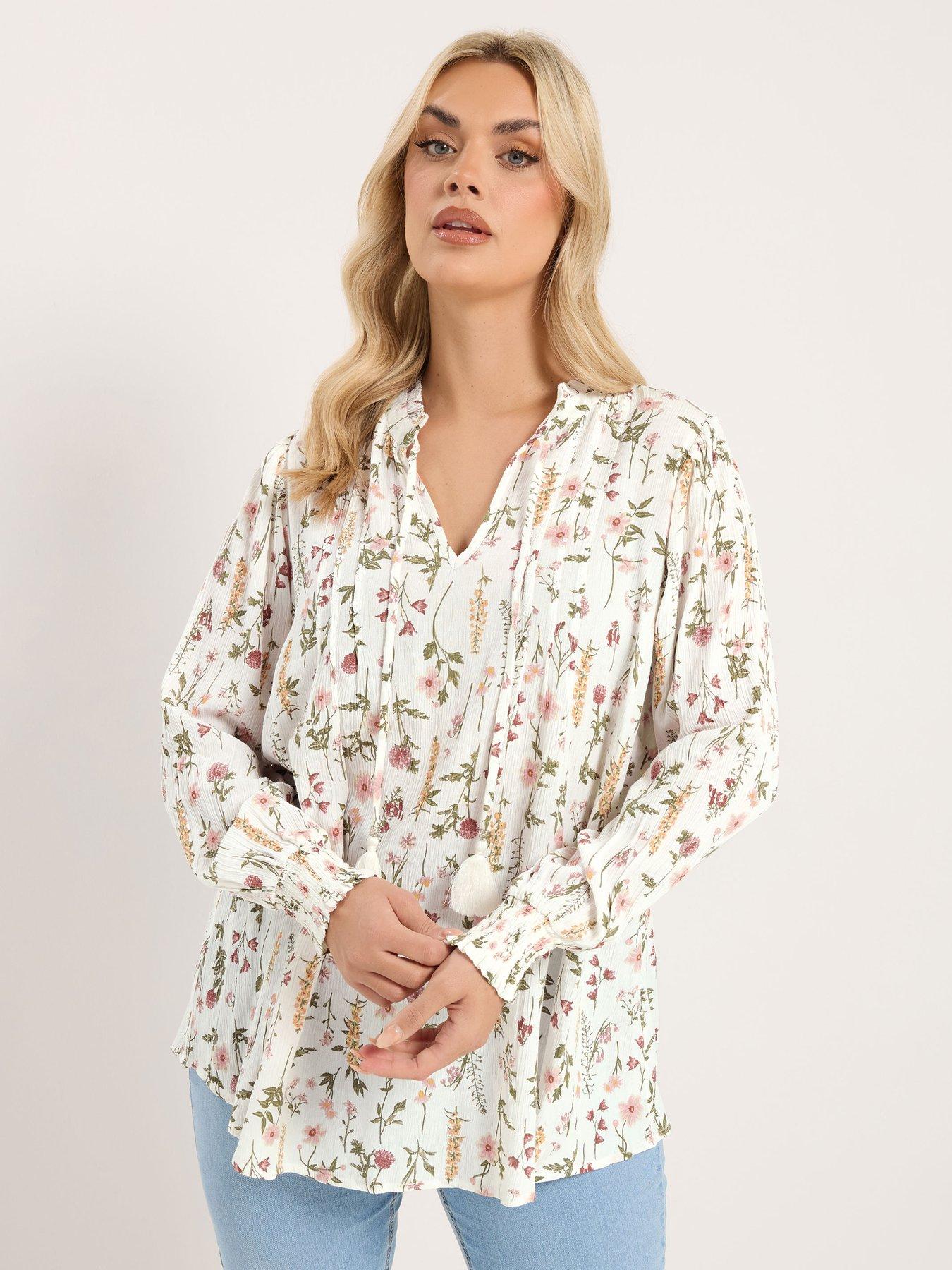  image of yours-curve-embellished-gypsy-blouse-white