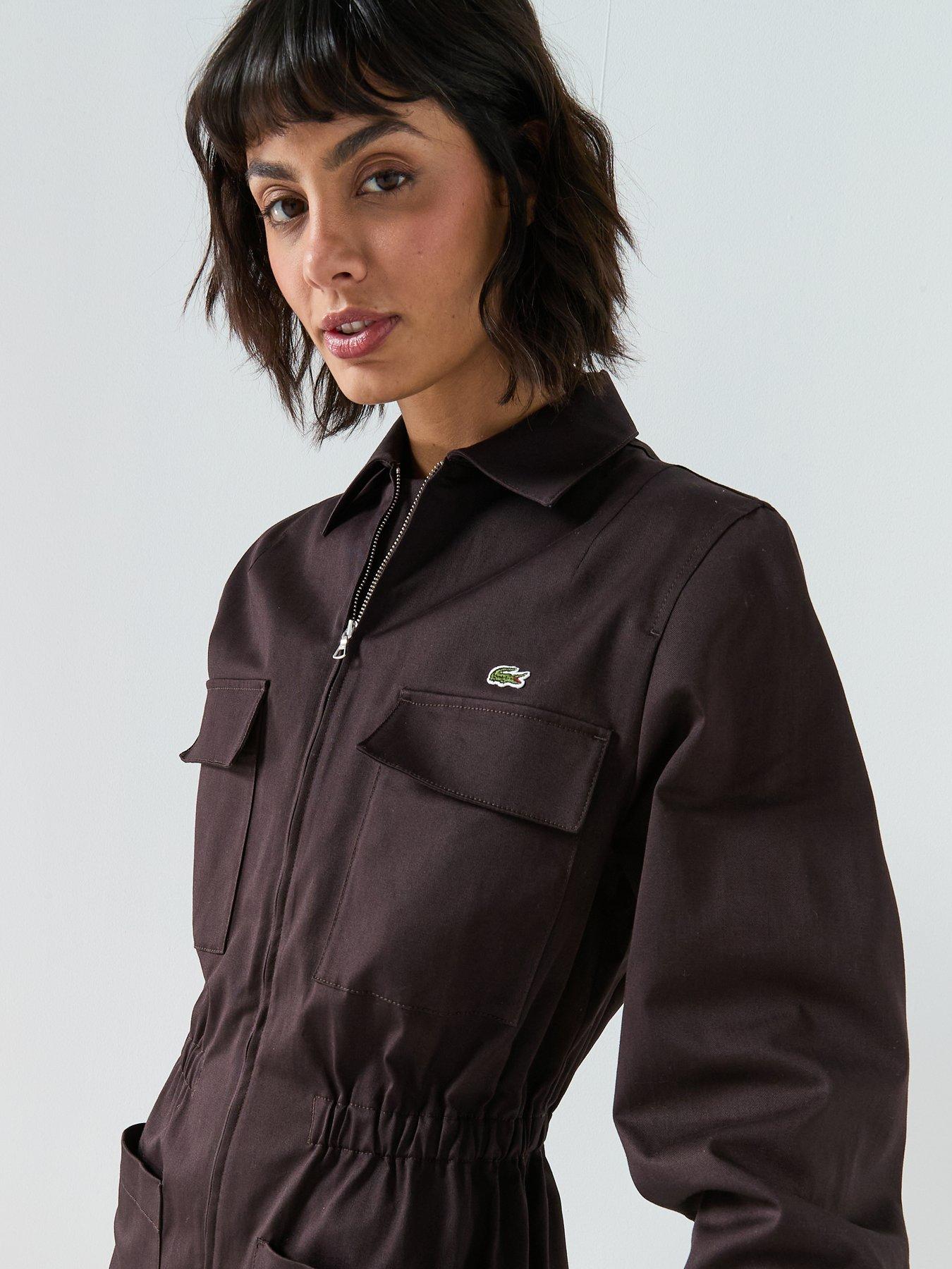  image of lacoste-long-sleeve-playsuit