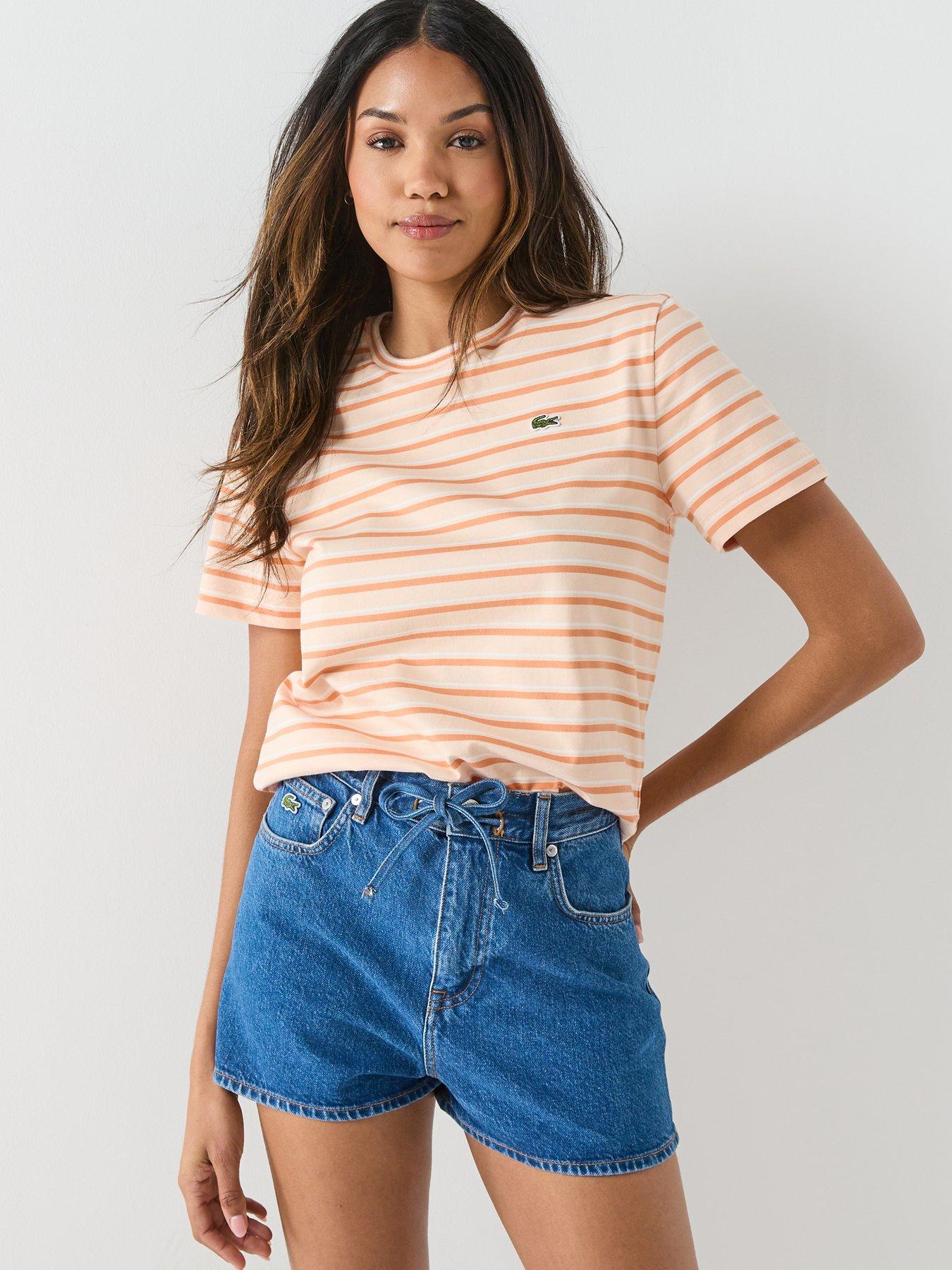 front image of lacoste-denim-bermuda-shorts