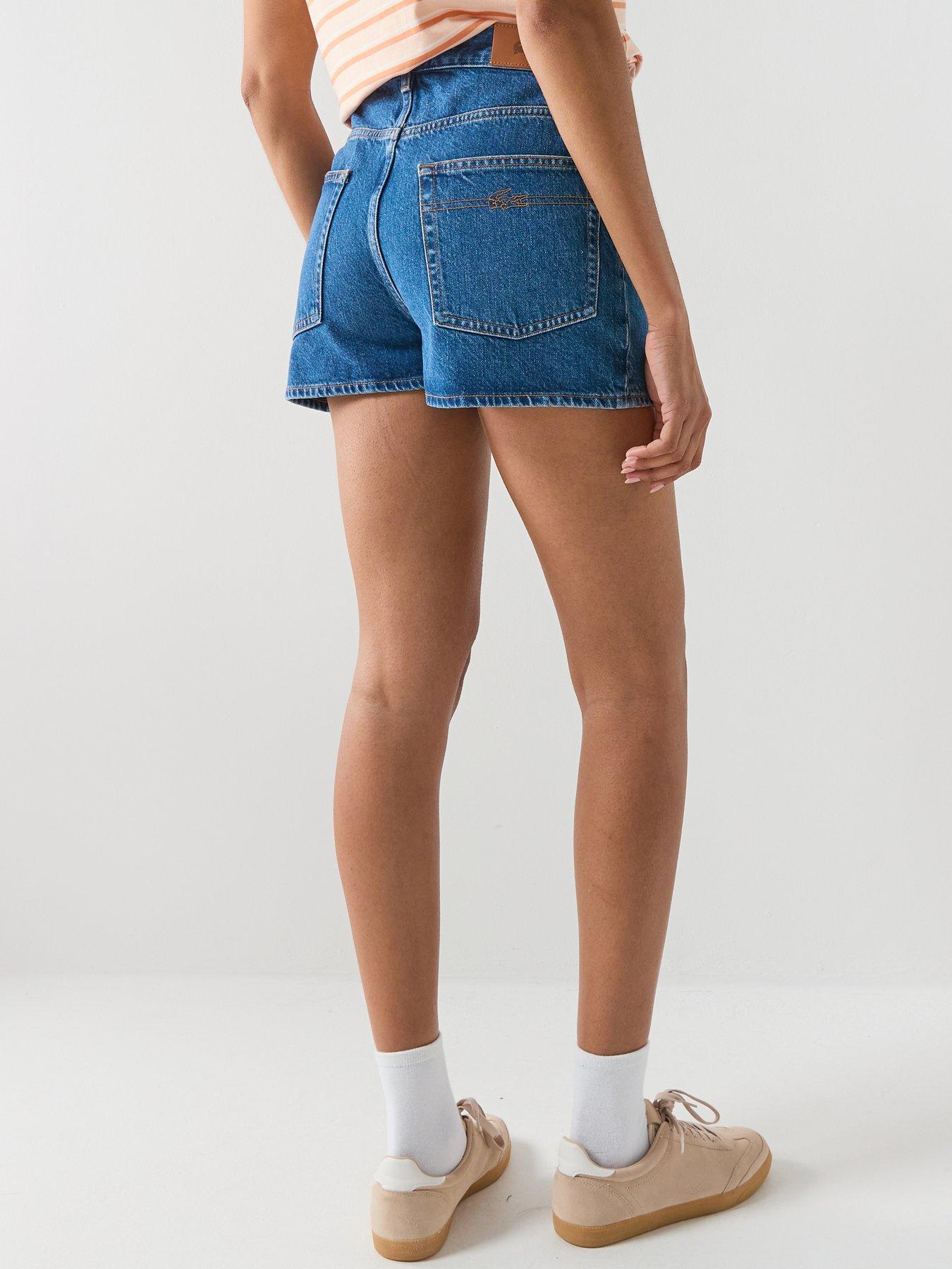 stillFront image of lacoste-denim-bermuda-shorts