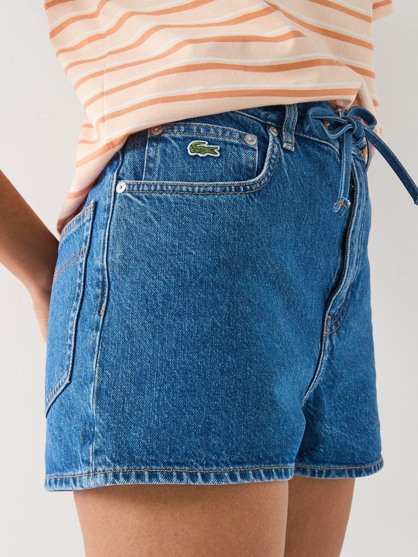  image of lacoste-denim-bermuda-shorts