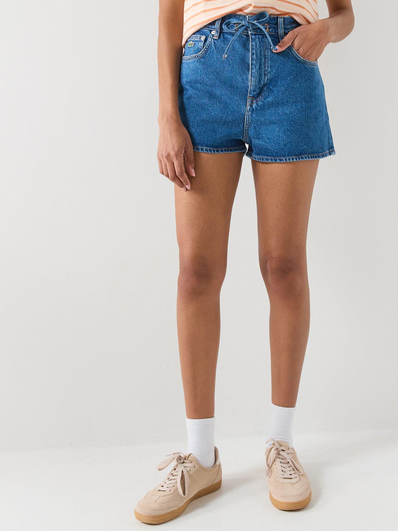  image of lacoste-denim-bermuda-shorts