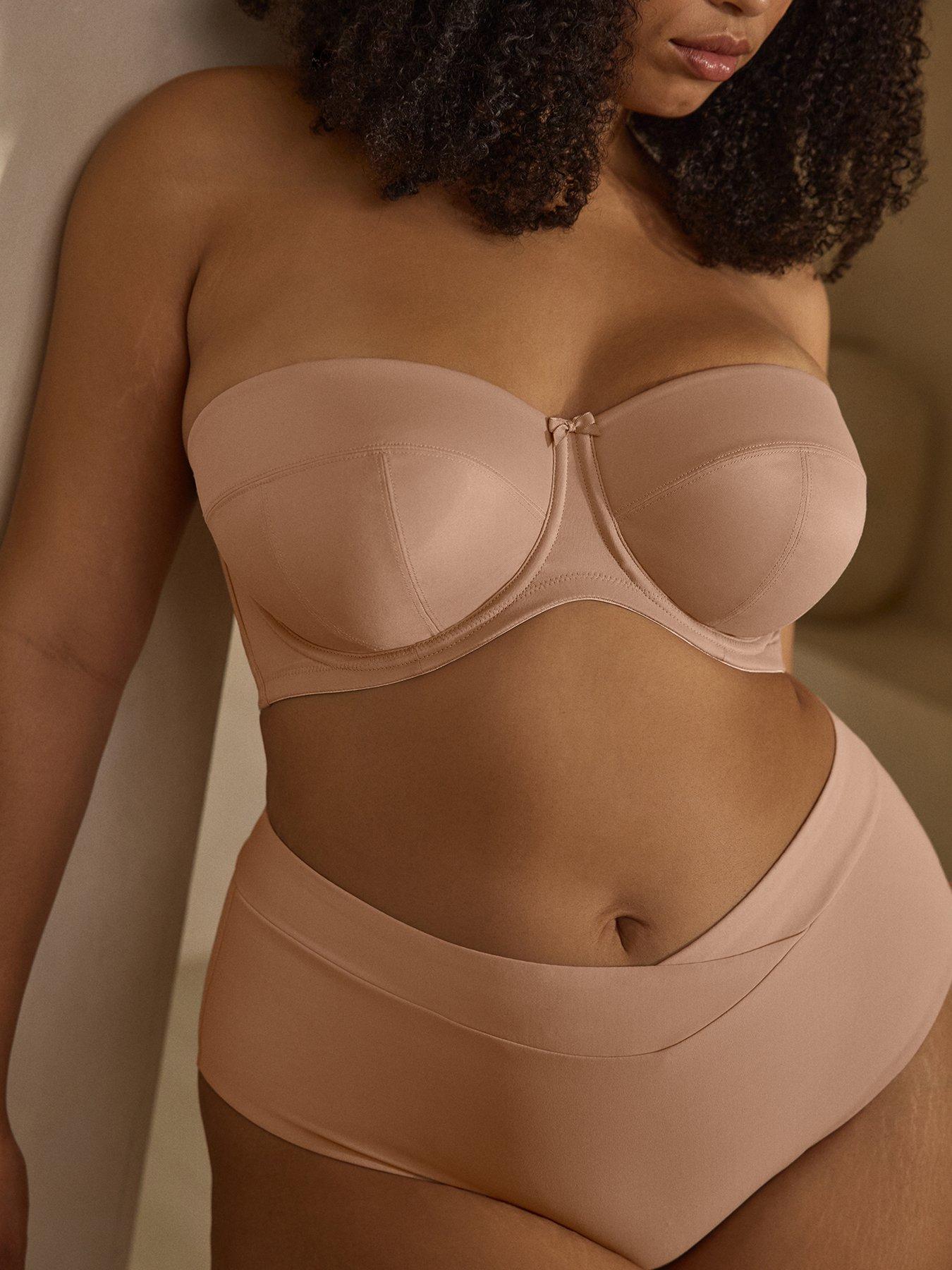  image of sculptresse-dana-hazel-strapless-branbsp-brown
